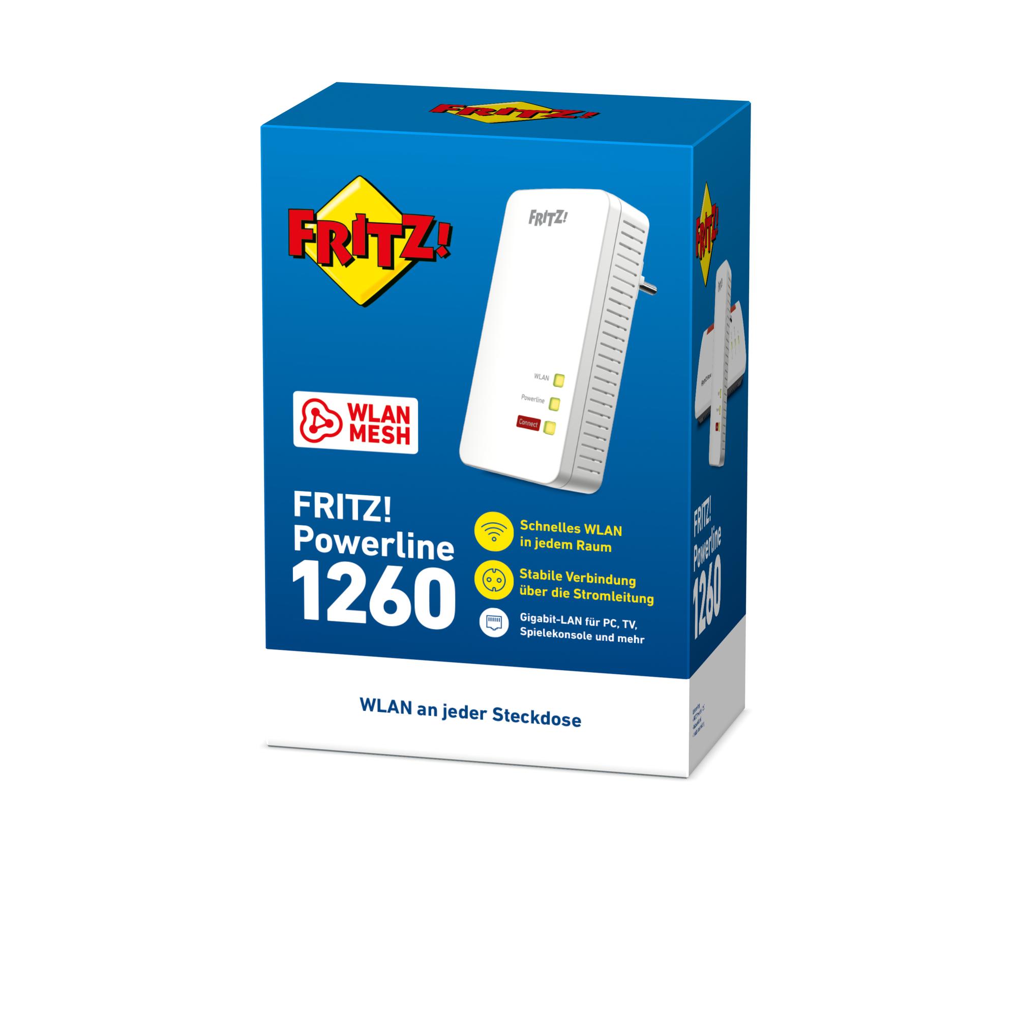 Fritz! Stazione elettrica 1260 / 20002789 Bianco
