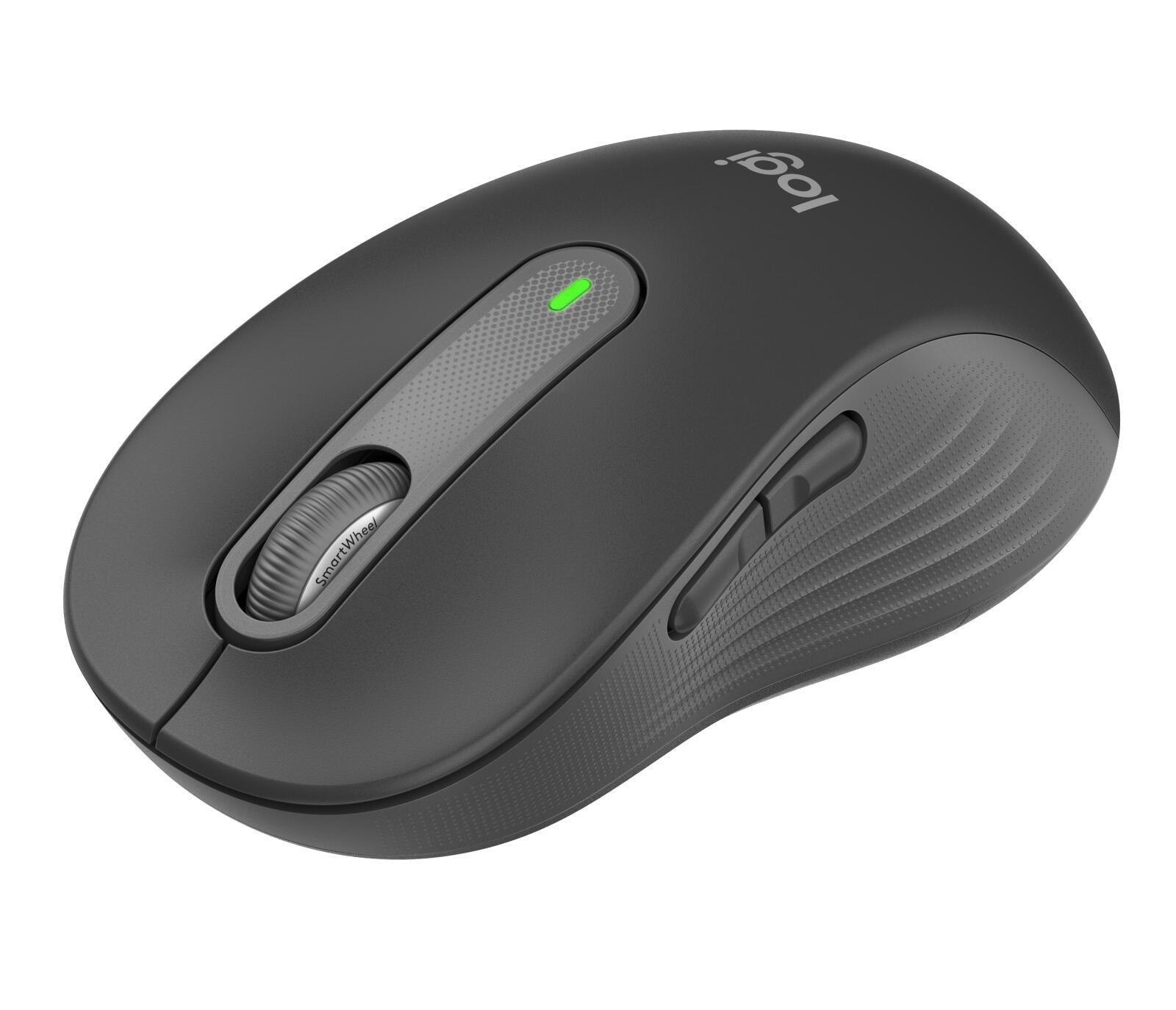 Logitech Ratón M650 Signature L Business / 910-006348 Grafito