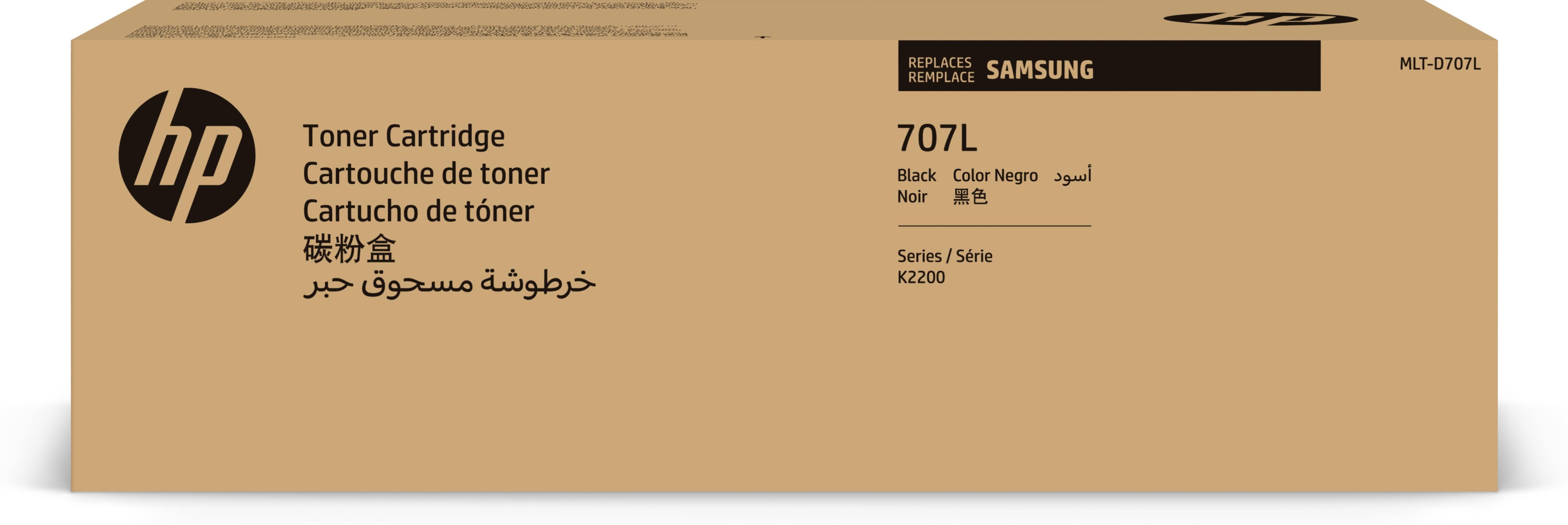 Samsung Tóner MLT-D707L / SS775A Negro