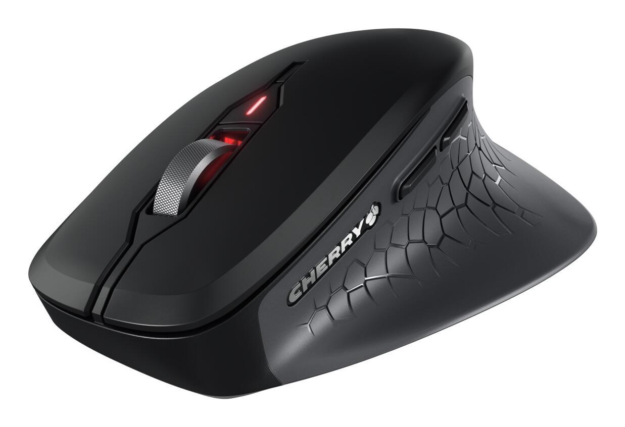 CHERRY Set di mouse e tastiera Stream Desktop Comfort / JD-8550DE-2 Nero