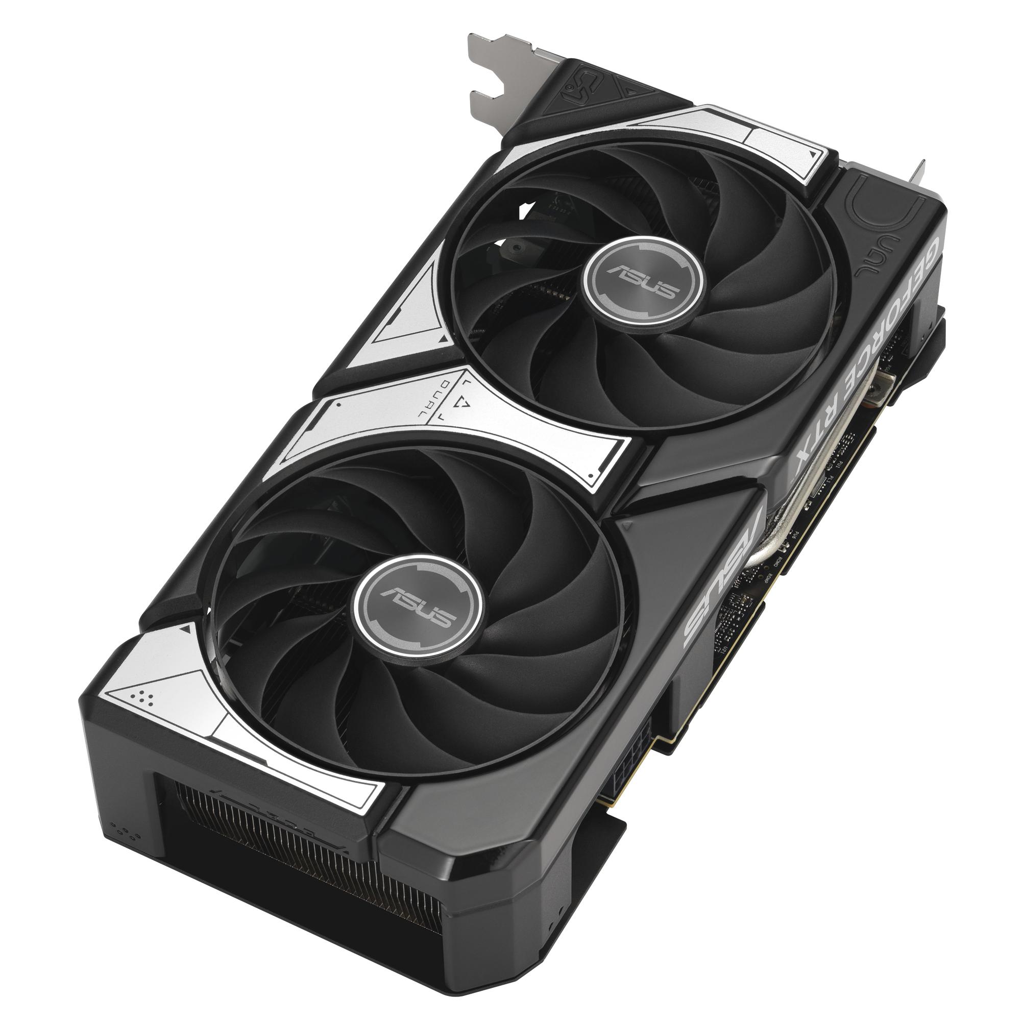 ASUS Carte graphique DUAL RTX5060TI O16G / 90YV0MH0-M0NA00 Noir, gris