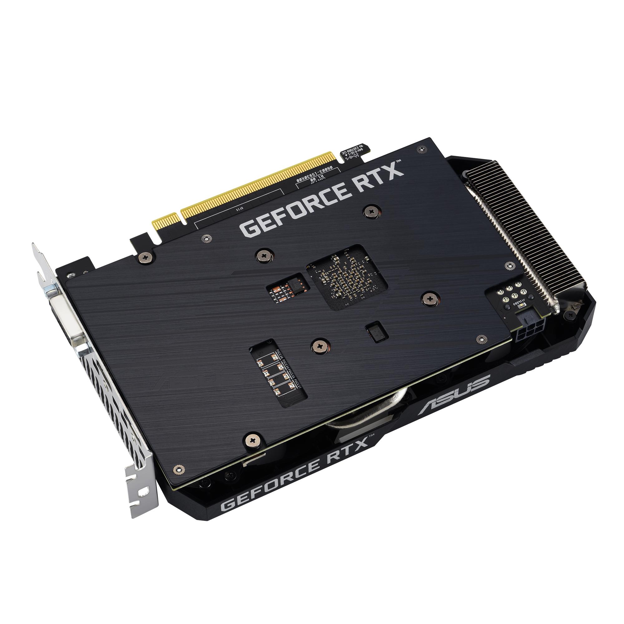 ASUS Graphics card Dual GeForce RTX 3050 V2 OC 8GB / 90YV0GH6-M0NA00 Black S