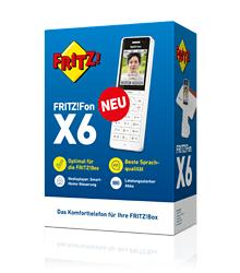 Fritz! Receptor telefónico X6 / 20002987 Blanco 6,1 cm (2,4")