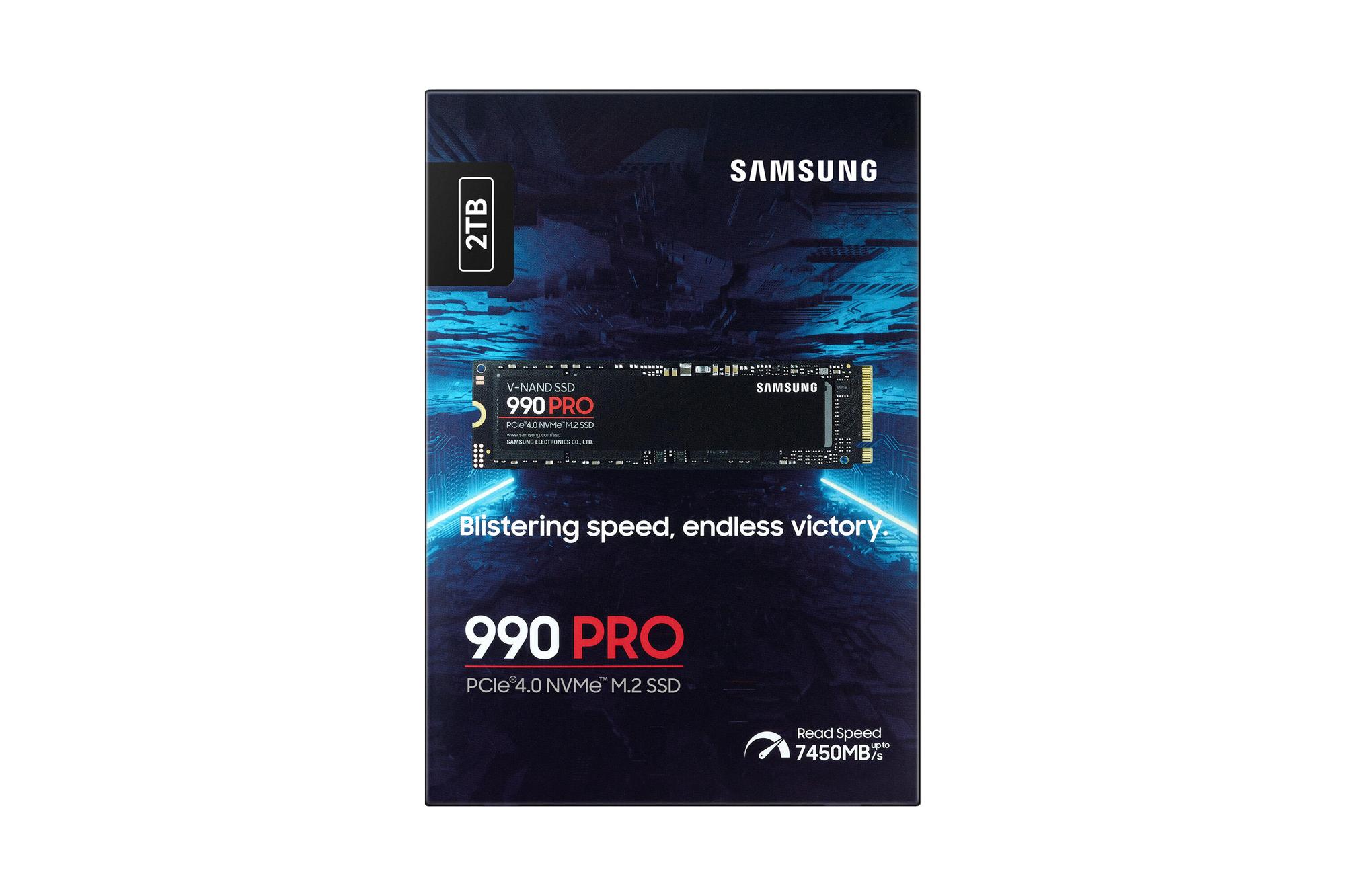 Samsung M.2 SSD Samsung 990 Pro / MZ-V9P2T0BW Mehrfarbig