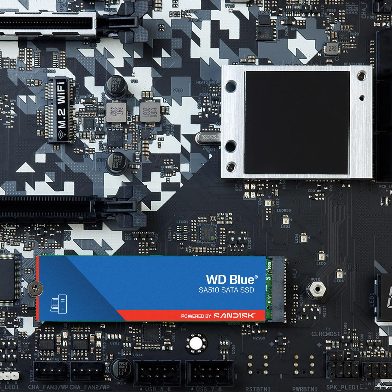 Western Digital M.2 SSD Blue SA510 500GB / WDS500G3B0B-00AXS0