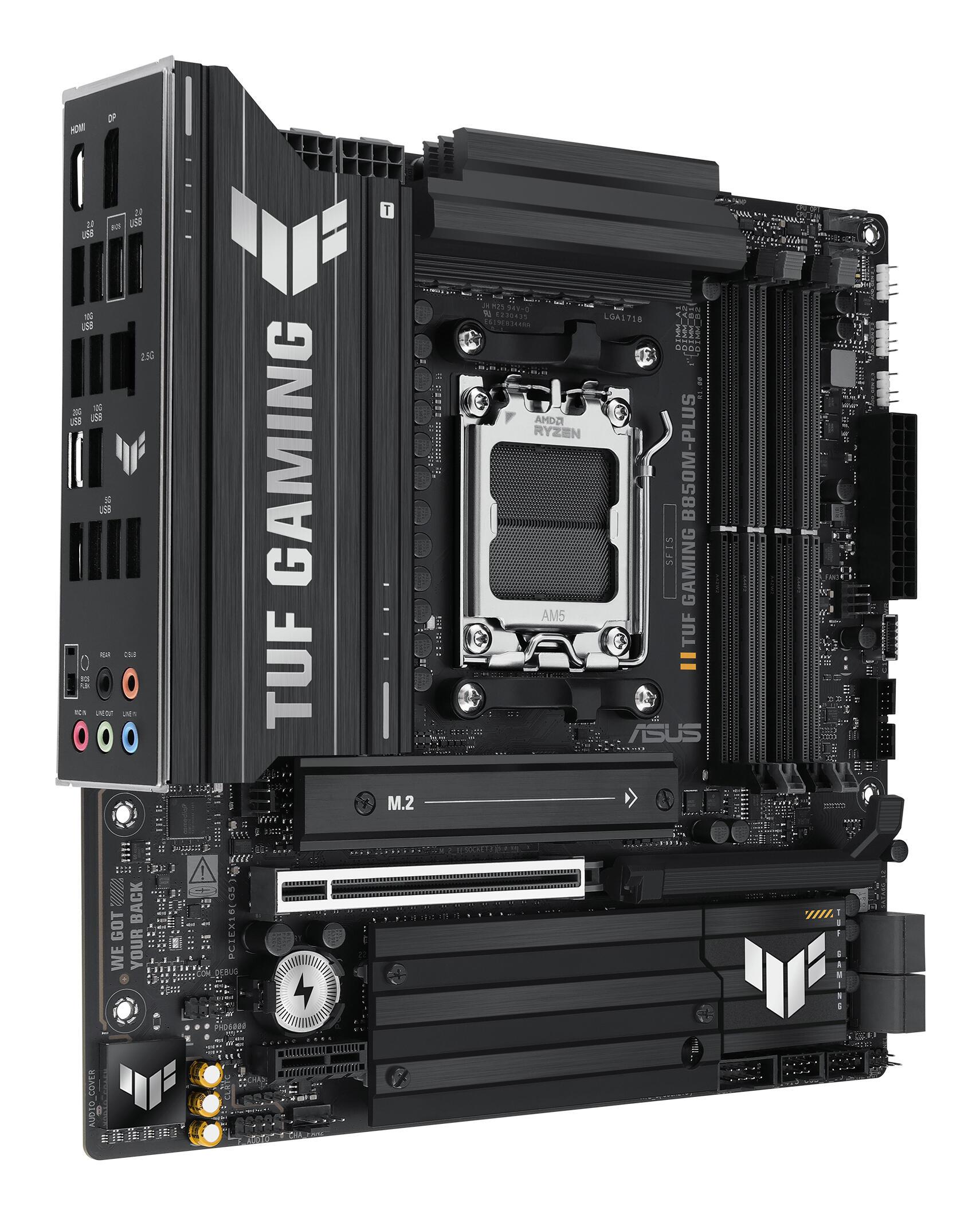 ASUS Mainboard TUF GAMING B850M-PLUS / 90MB1IX0-M0EAY0 Black