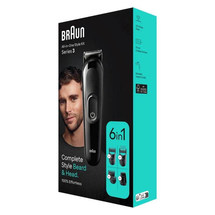 Braun Afeitadora MGK3420 / 446774 Negro