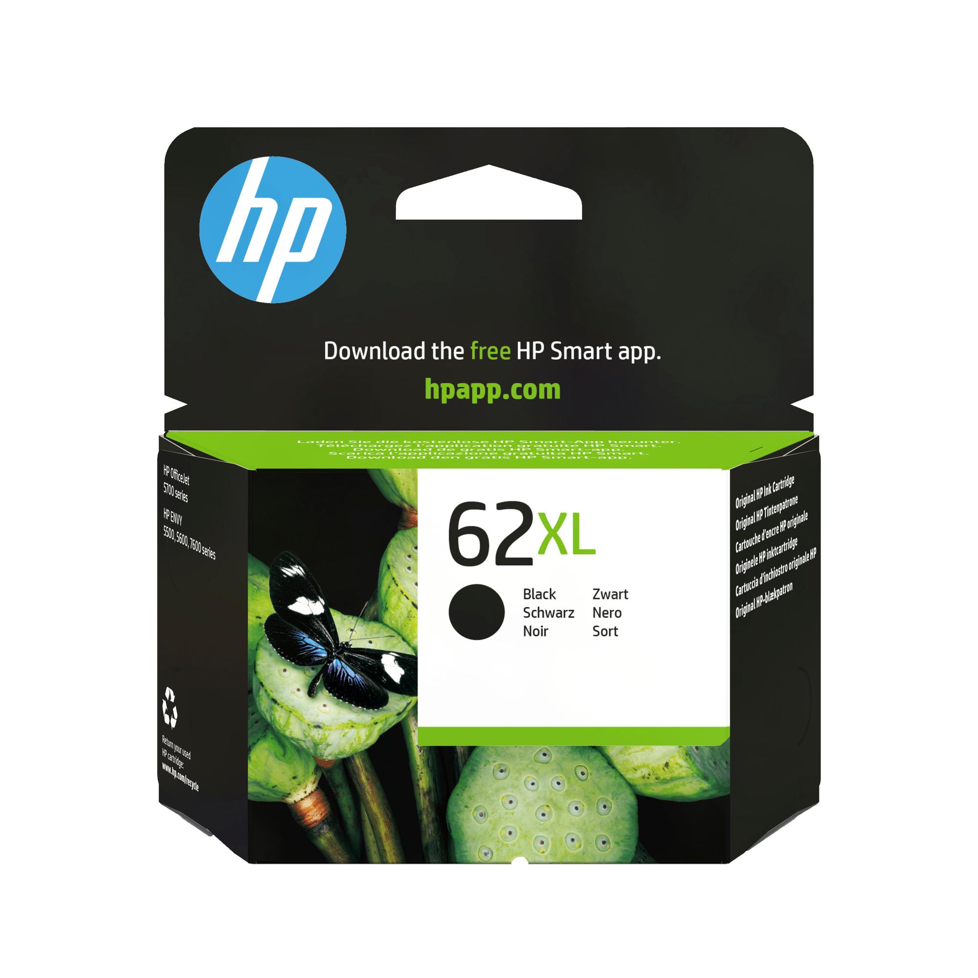 HP Inchiostro 62XL / C2P05AE Nero XL