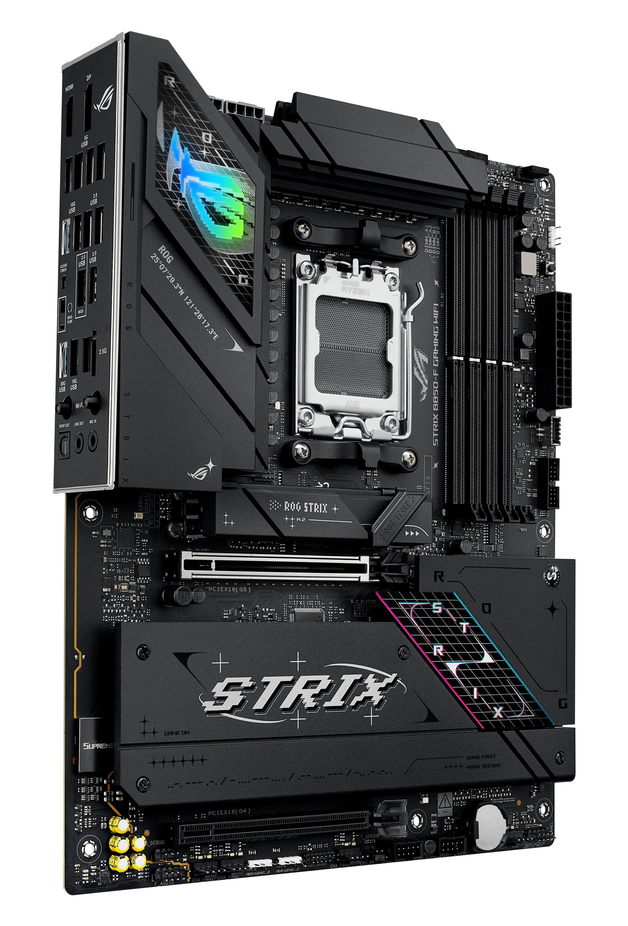 ASUS Carte mère ROG Strix B850-F Gaming WIFI / 90MB1J70-M0EAY0 Noir