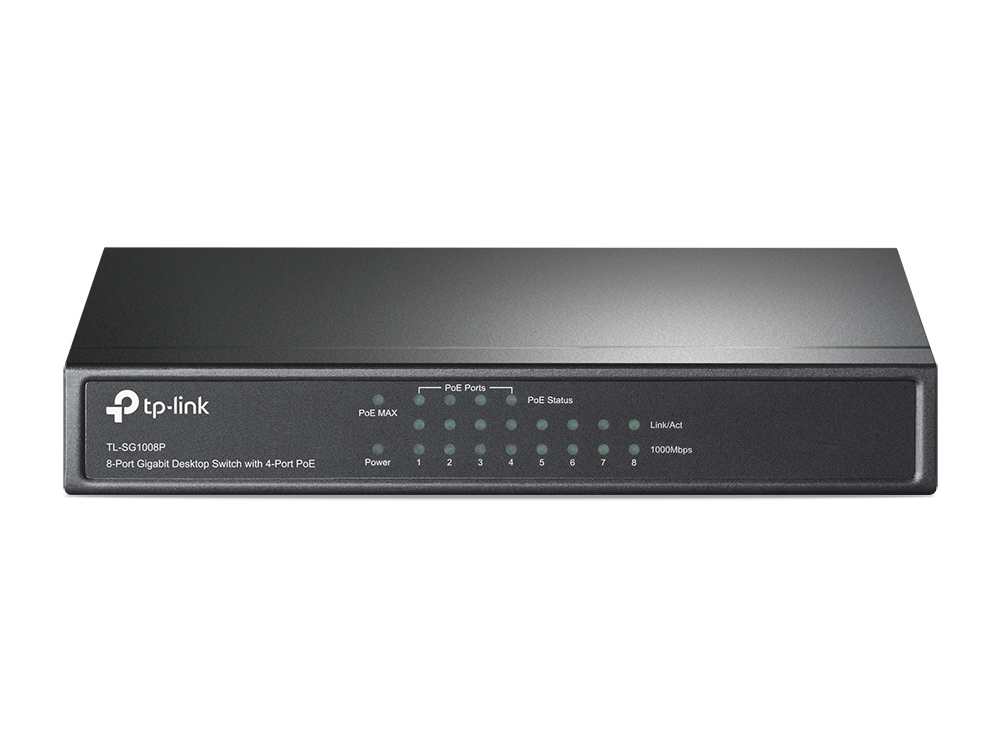 TP-LINK Switch TL-SG1008P / TL-SG1008P Black