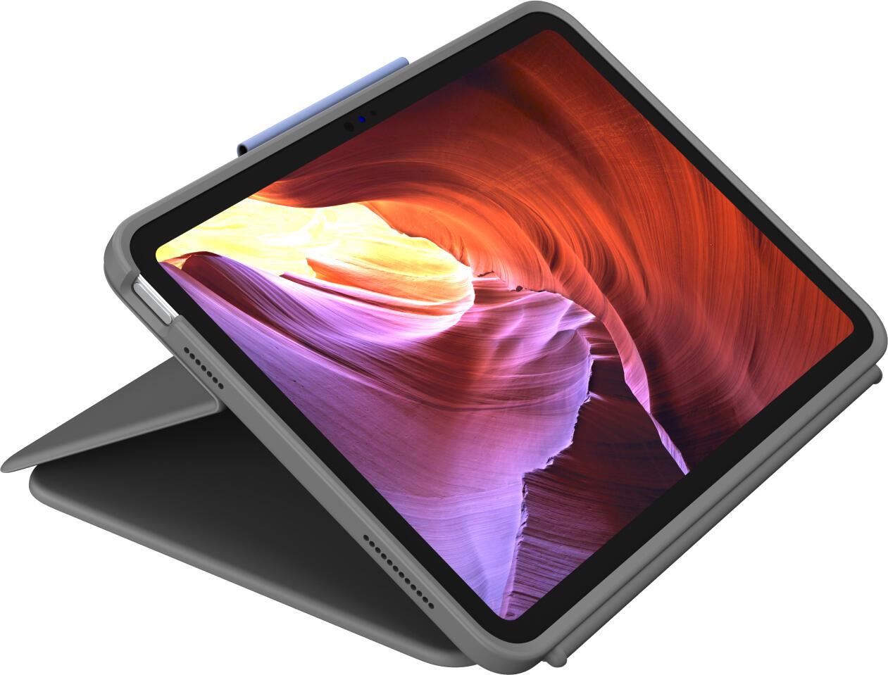 Logitech Coperchio e tastiera Rugged Folio iPad / 920-011200 Grafite