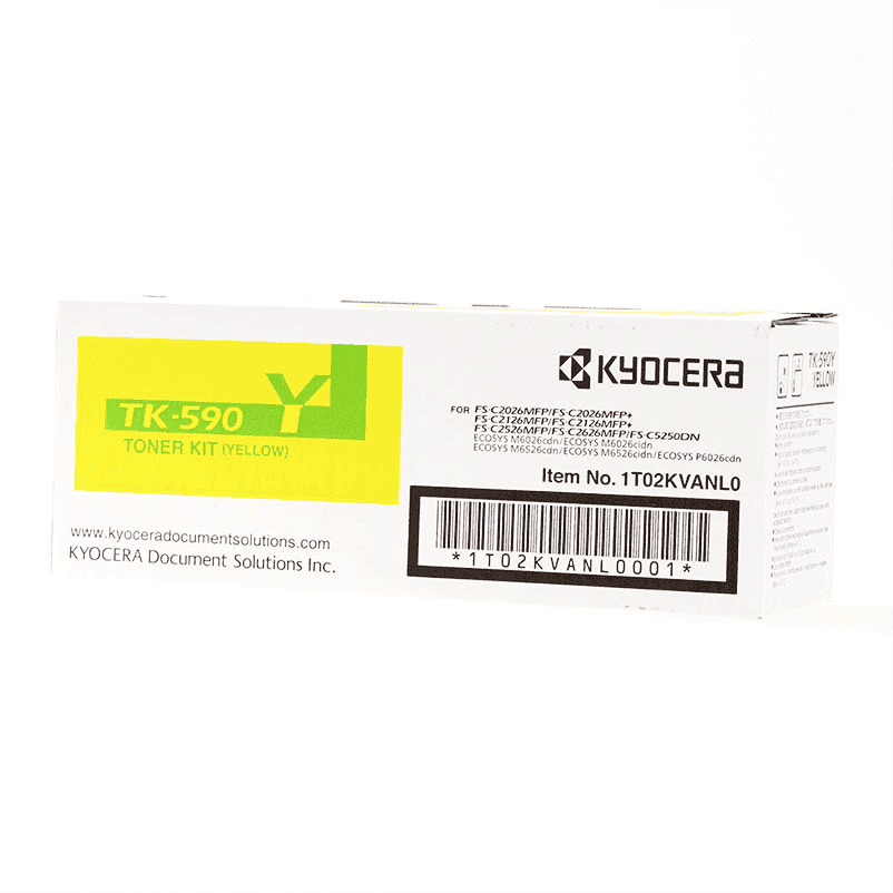 Kyocera Toner TK-590Y / 1T02KVANL0 Gelb