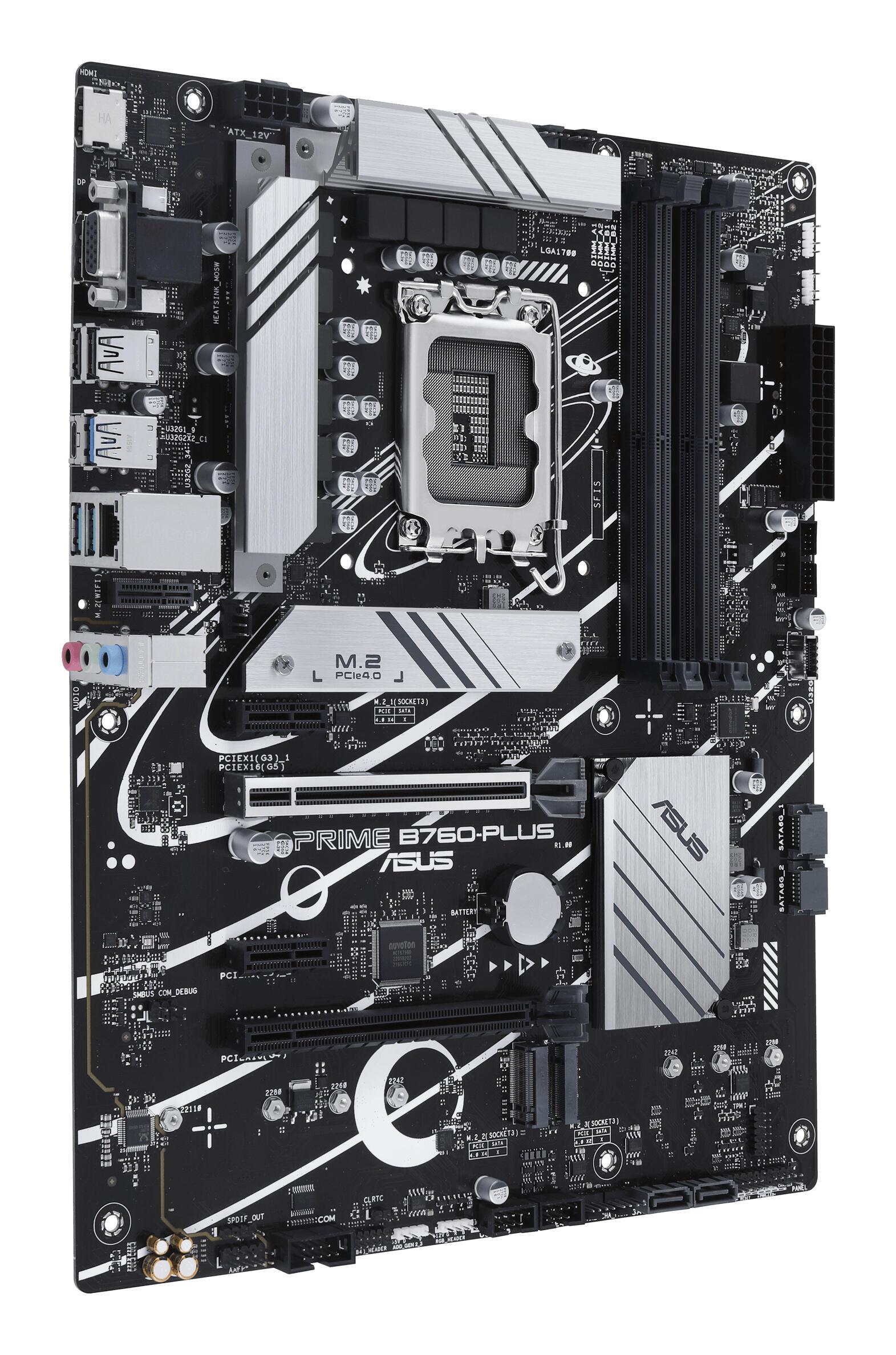 ASUS Mainboard Prime B760-Plus / 90MB1EF0-M1EAY0 Black