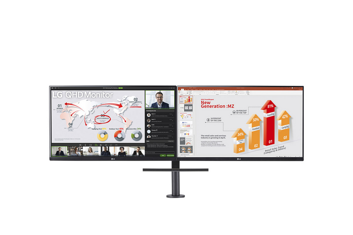 LG Monitor 27QP88D / 27QP88DP-BS.AEU Black (27 ")
