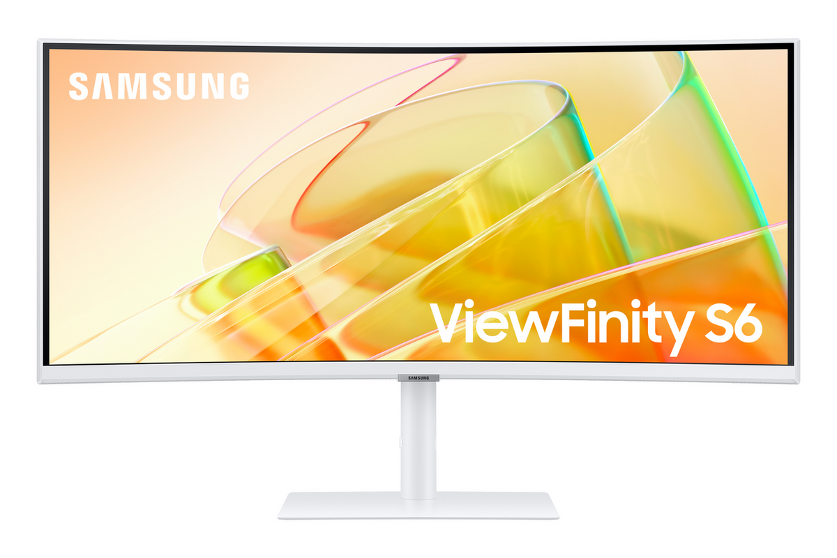 Samsung Monitor S6 S34C650TAU / LS34C650TAUXEN White