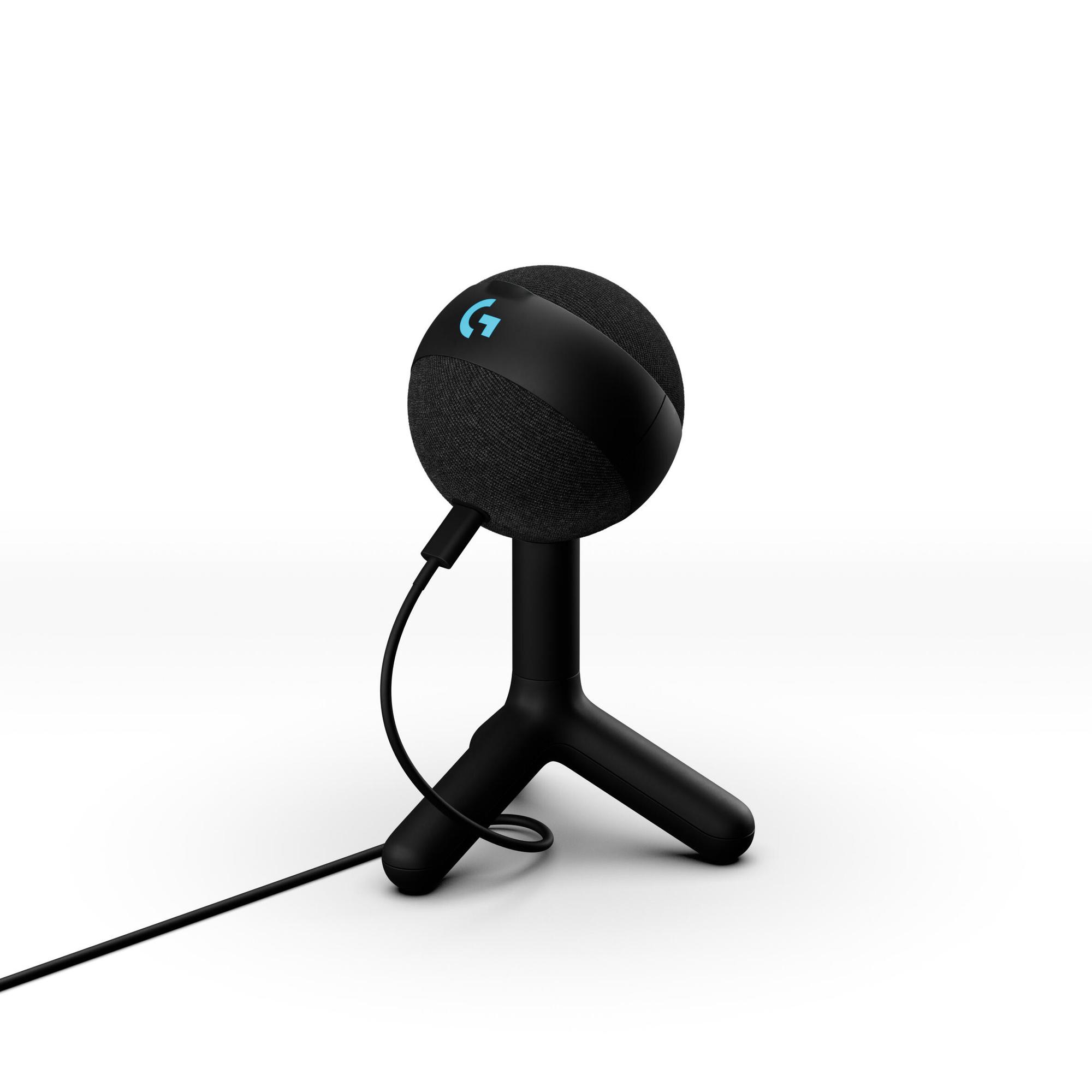 Logitech Micro Yeti Orb Lightsync / 988-000551 Noir