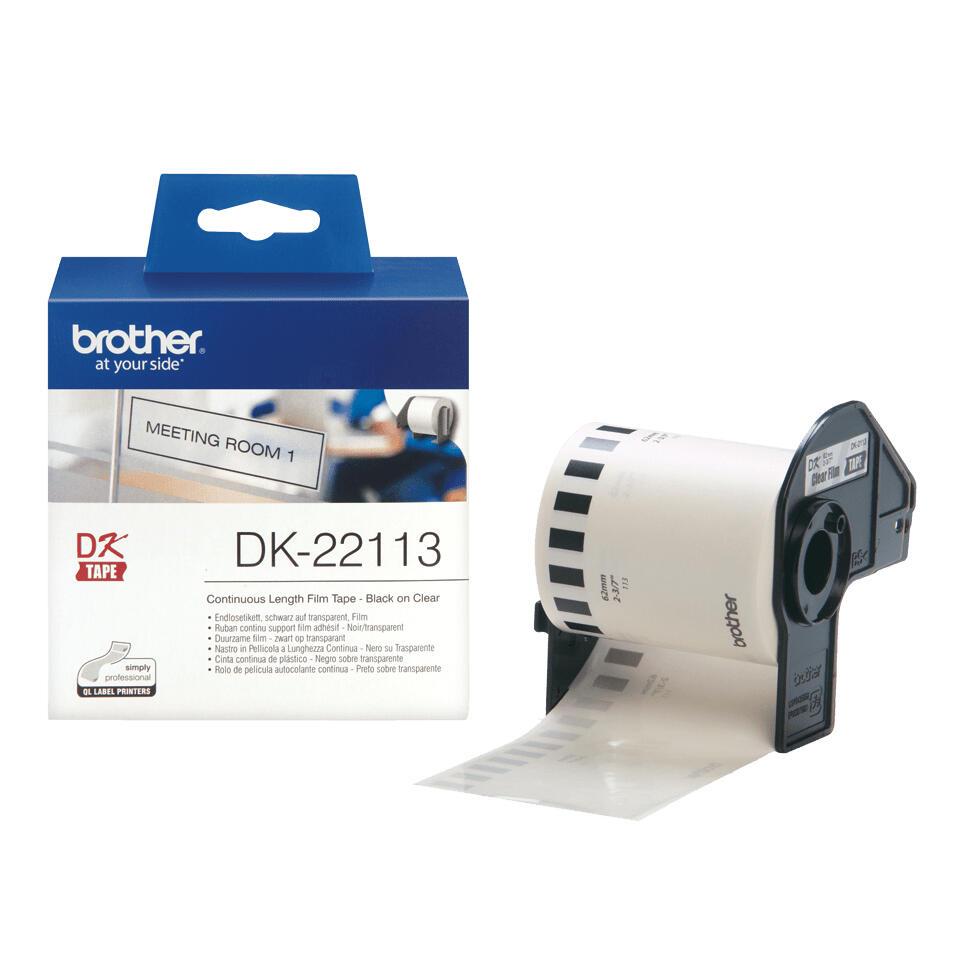 Brother Etiqueta DK-22113 / DK22113 Transparente