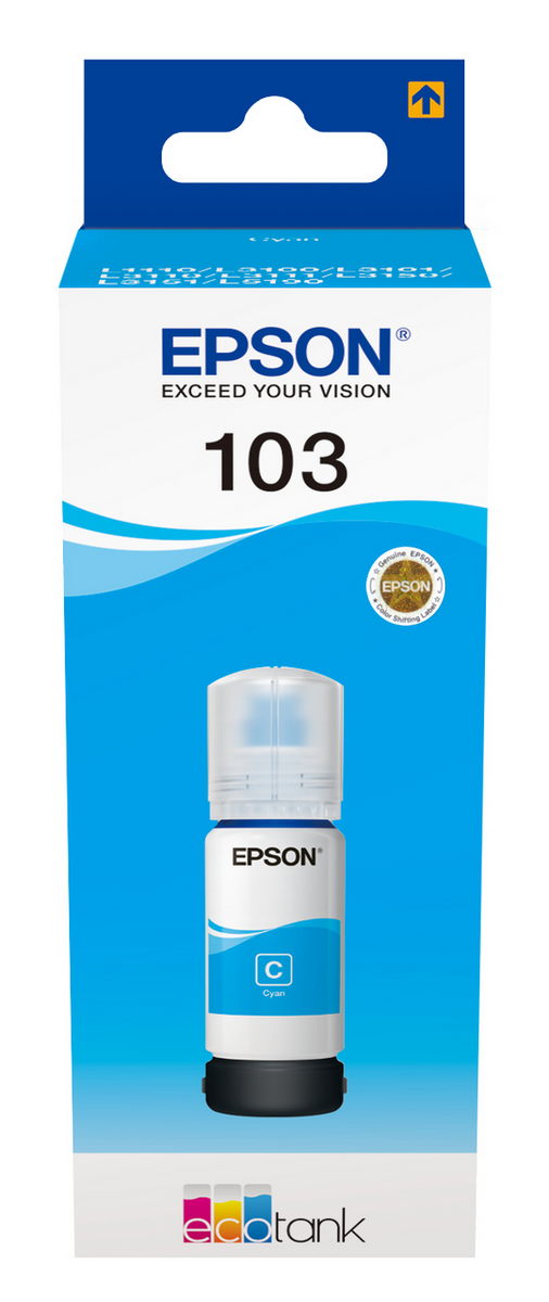 Epson Tinta 103 / C13T00S24A Cyan