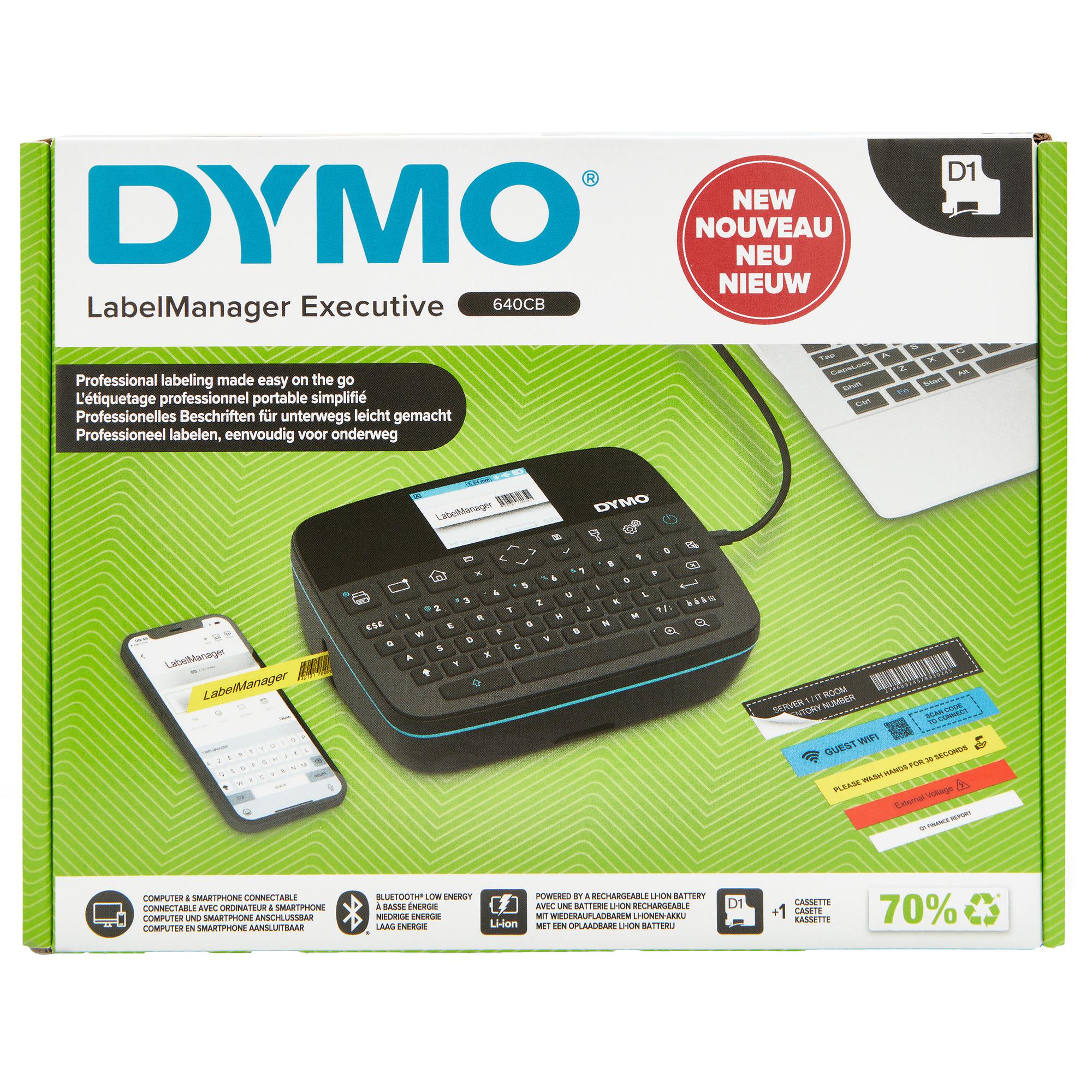 DYMO Labelling device LabelManager 640CB / 2202104 Black Standard