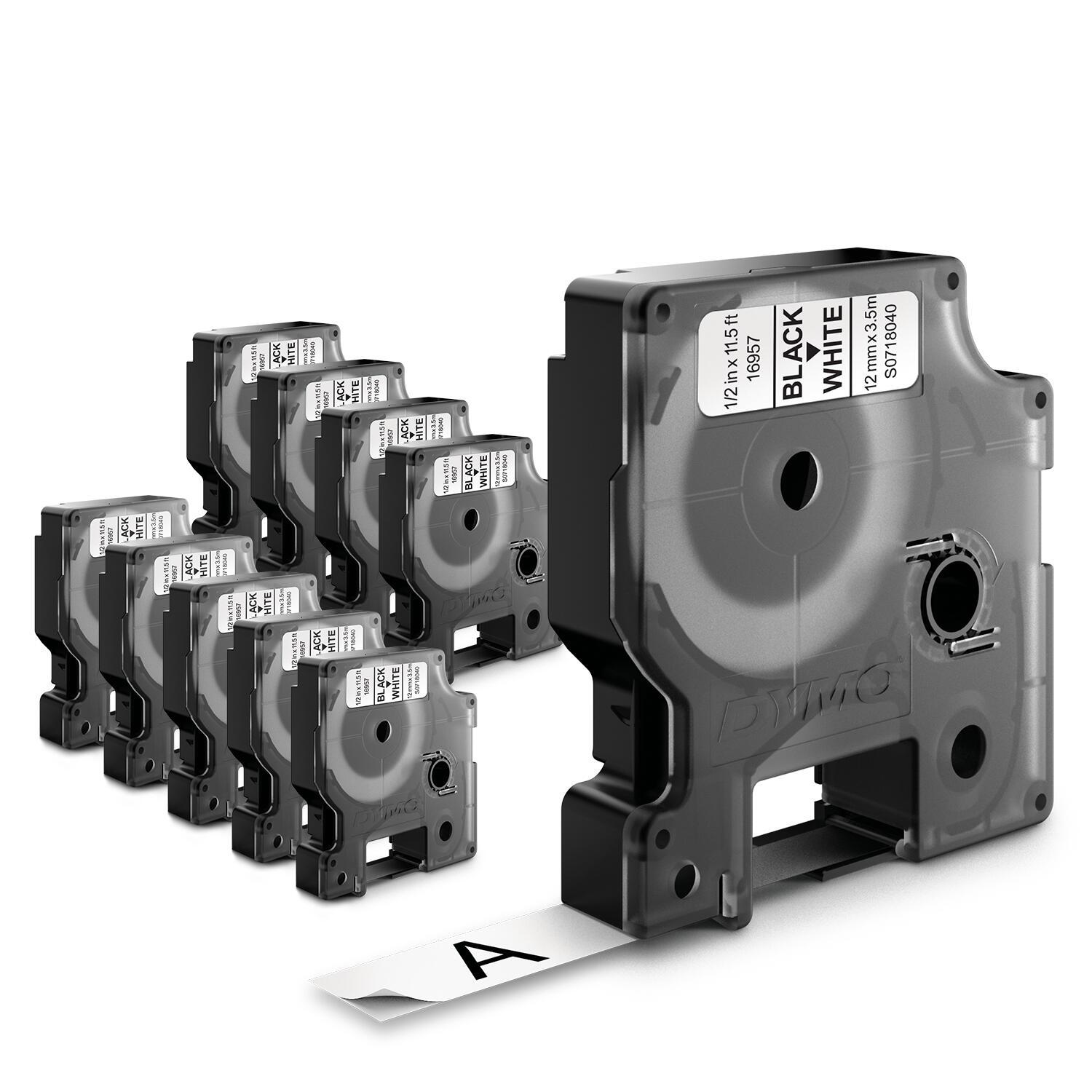 DYMO Étiquette 2093096 Noir, blanc