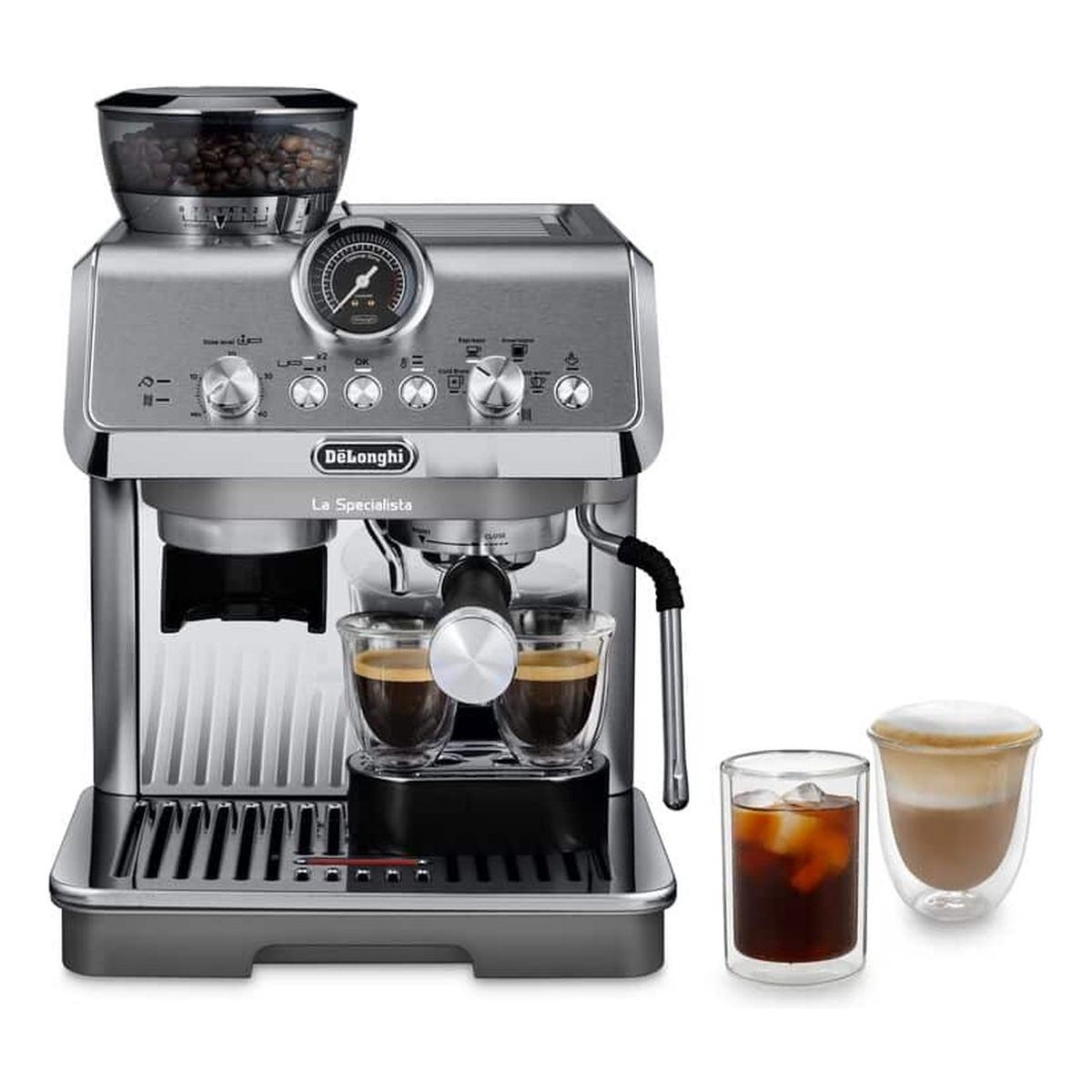 De'Longhi Portafilter machine La Specialista Arte Evo Cold Brew / EC9255.M Silver De'Longhi Portafilter machine La Specialista Arte Evo Cold Brew / EC9255.M Silver