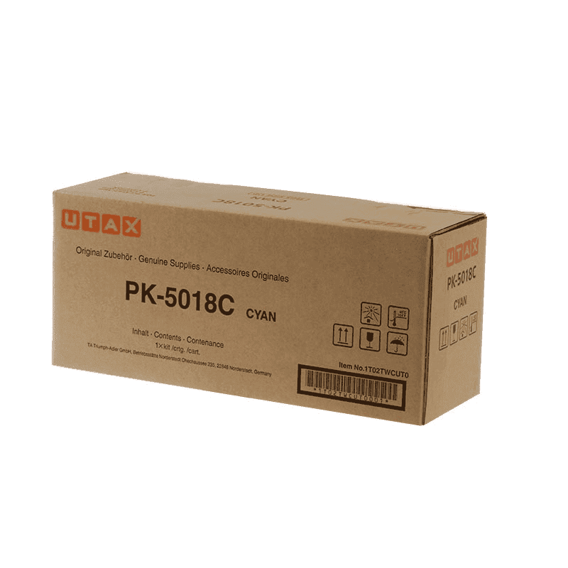 Utax Toner PK-5018C / 1T02TWCUT0 Cyan