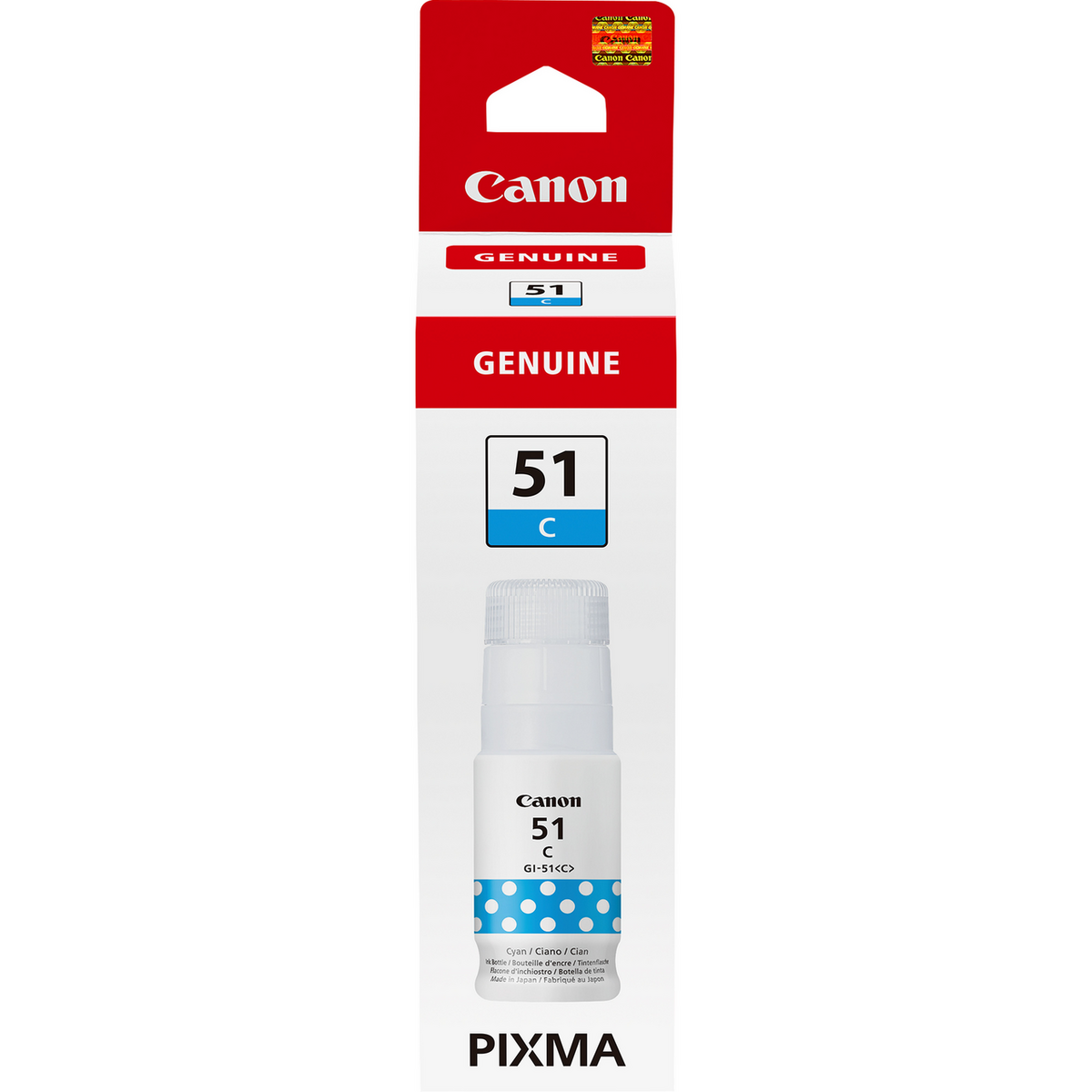 Canon Tinta GI-51 C / 4546C001 Cyan