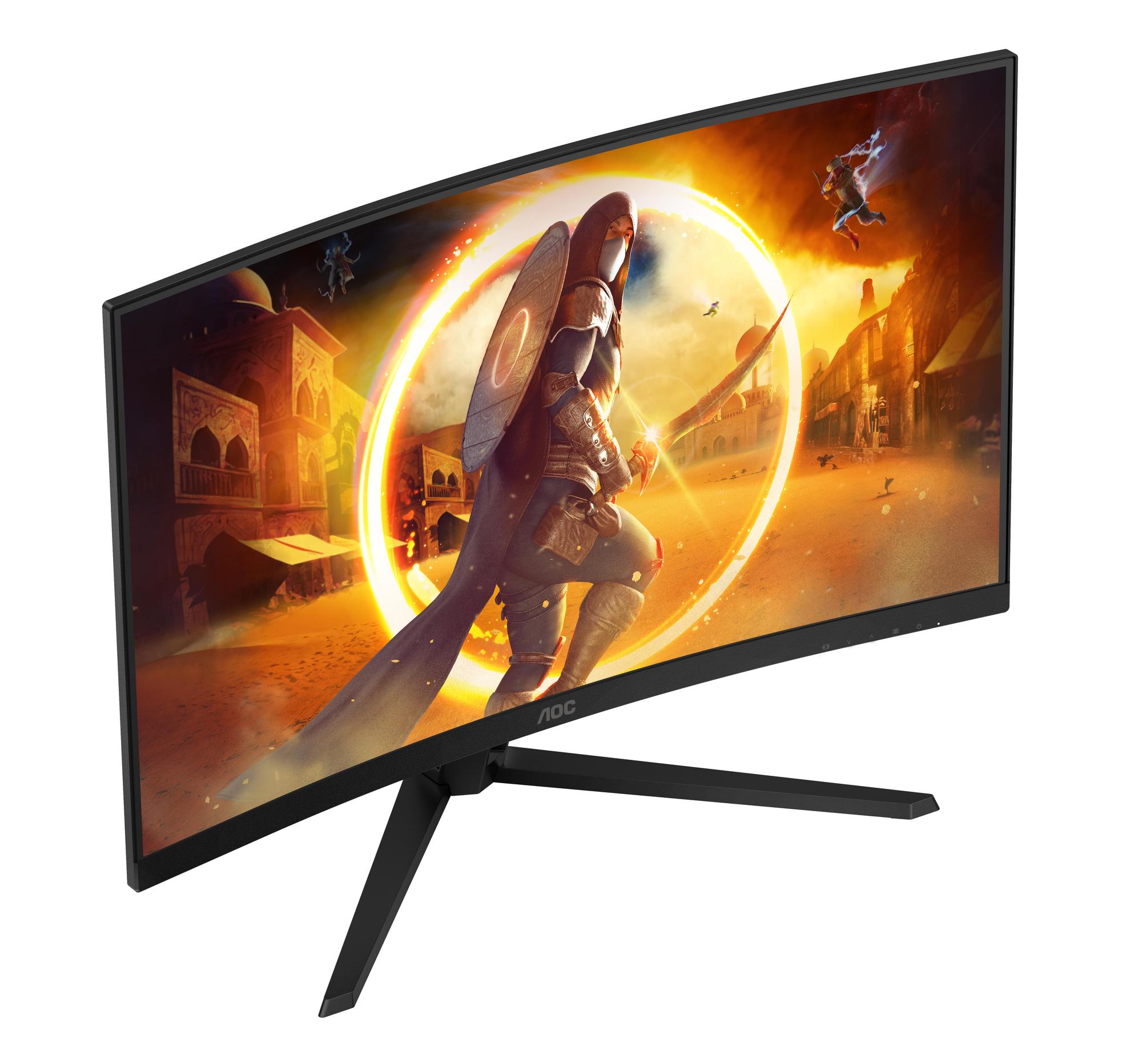 AOC Monitor CQ32G4VE / CQ32G4VE Negro, gris 80 cm (31,5")