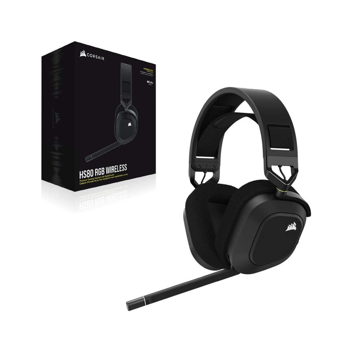 Corsair Auriculares HS80 Wireless / CA-9011235-EU Negro