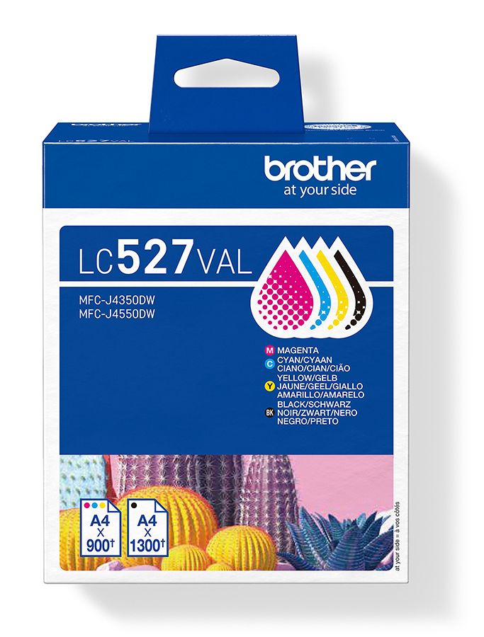 Brother Ink LC-527VAL / LC527VAL BK,C,M,Y