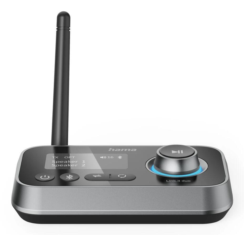 Hama Adaptateur Bluetooth Link.it duo / 00205322 Noir