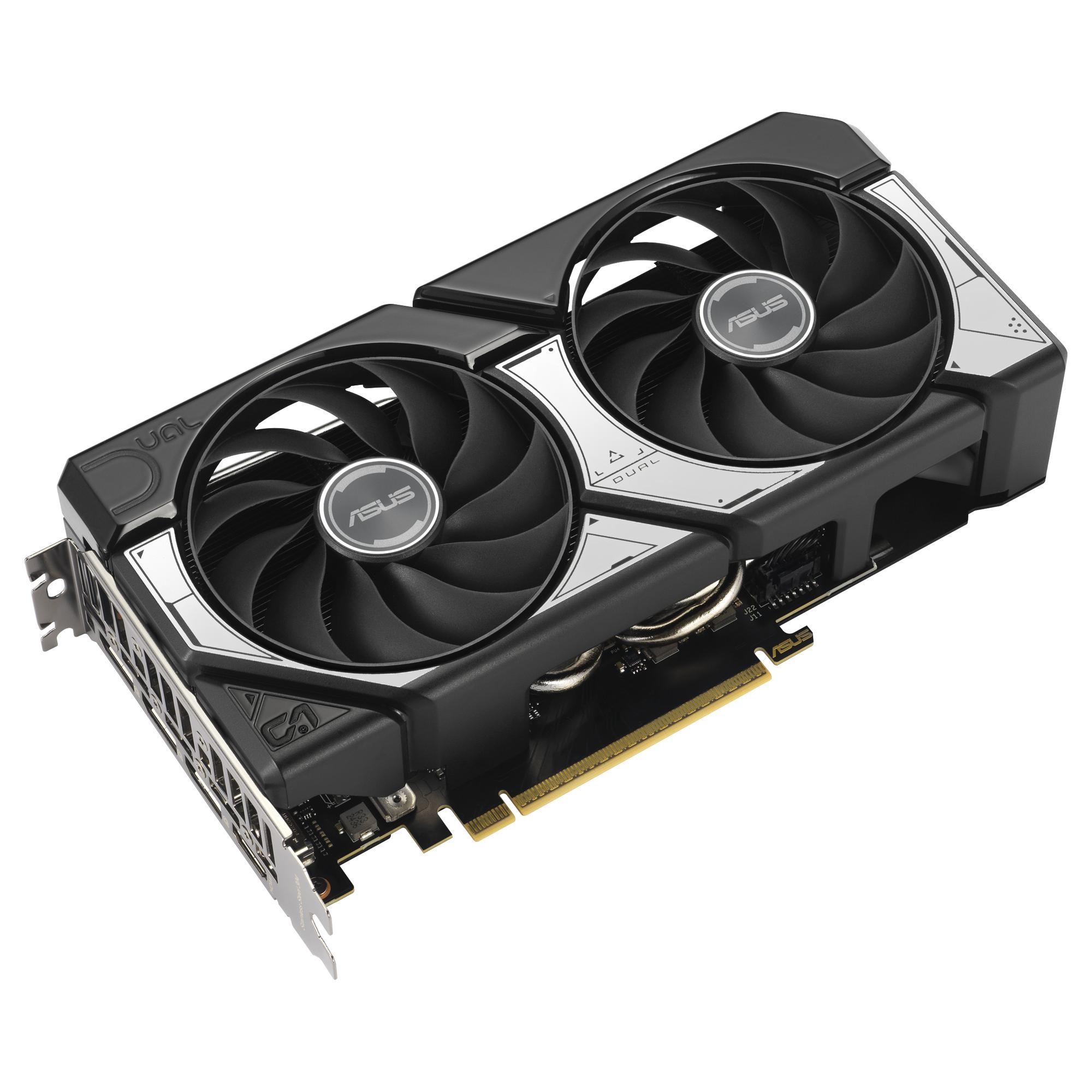 ASUS Graphics card DUAL RTX5060TI O8G / 90YV0MP2-M0NA00 Black, grey