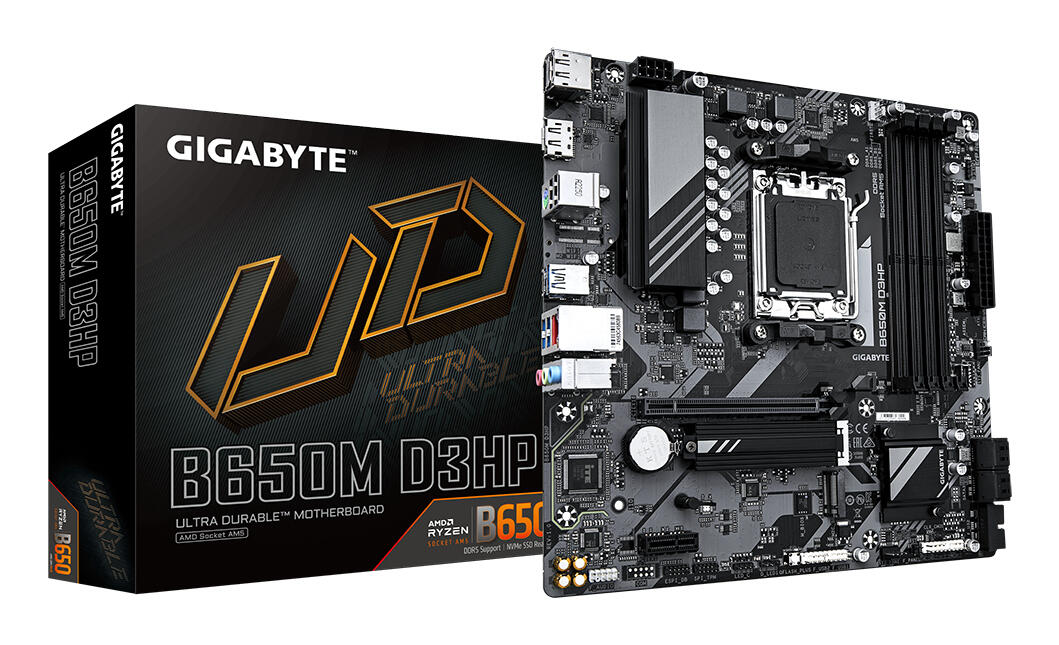 GIGABYTE Scheda madre B650M D3HP Marrone