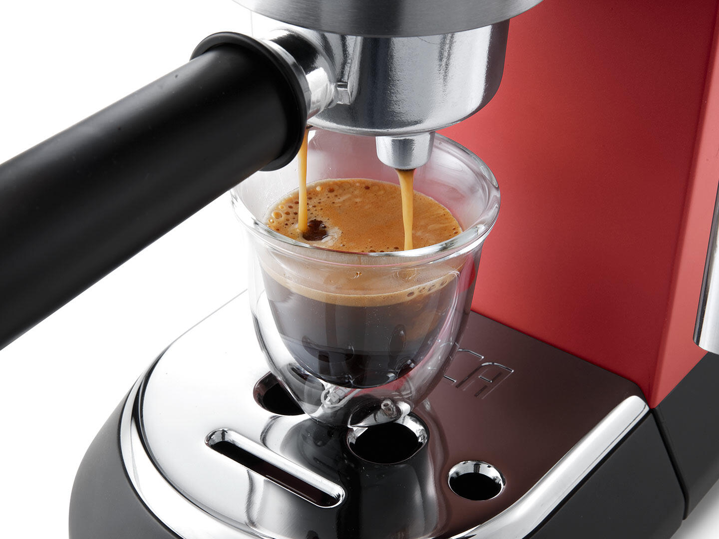 De’Longhi Fully automatic coffee machine EC685.R / EC685.R Black, red, silver