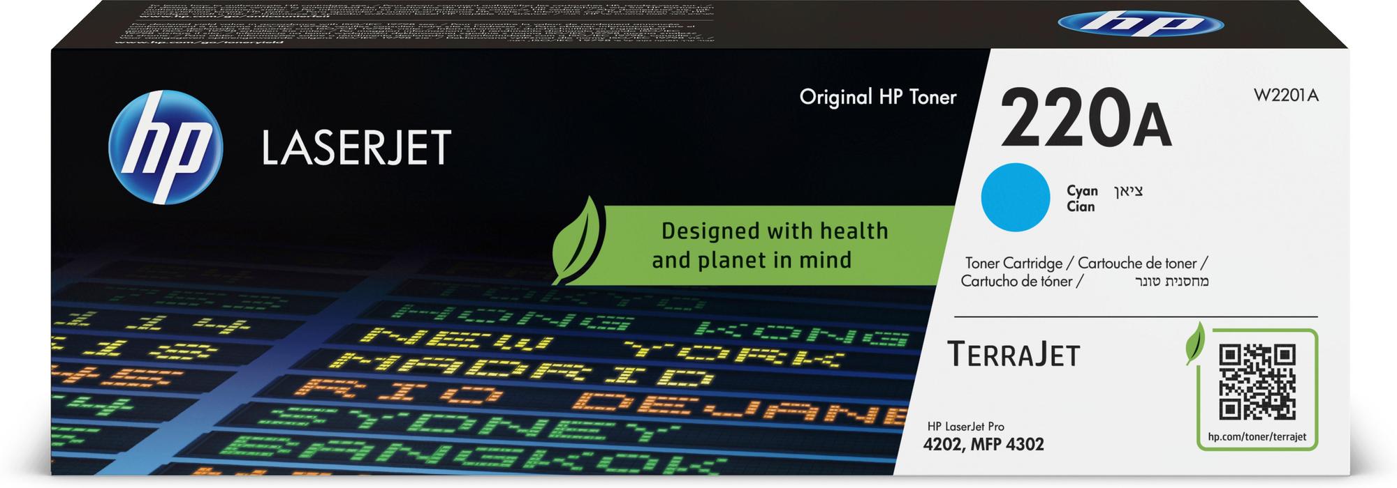 HP Tóner 220A / W2201A Cian