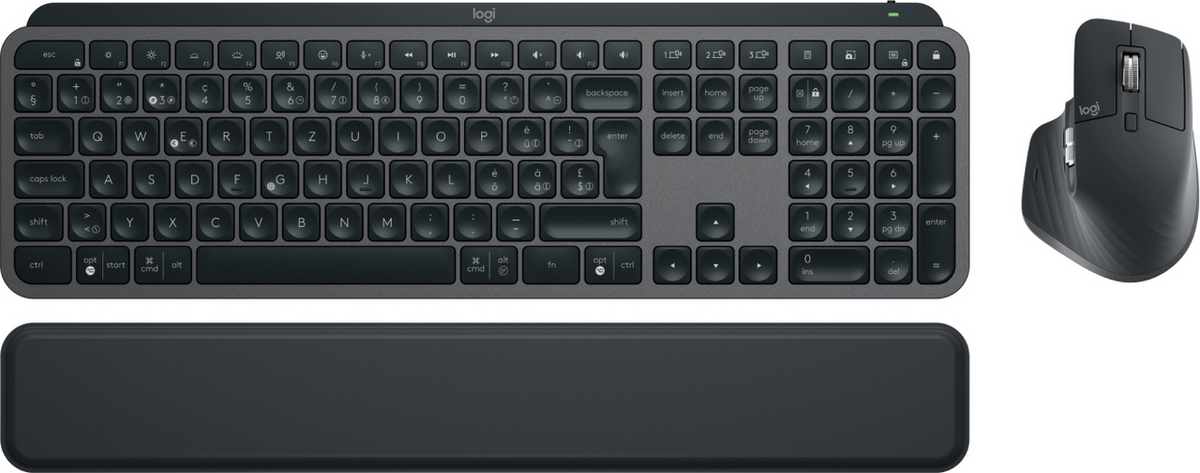 Logitech Mouse and keyboard set MX Keys S / 920-011608 Graphite