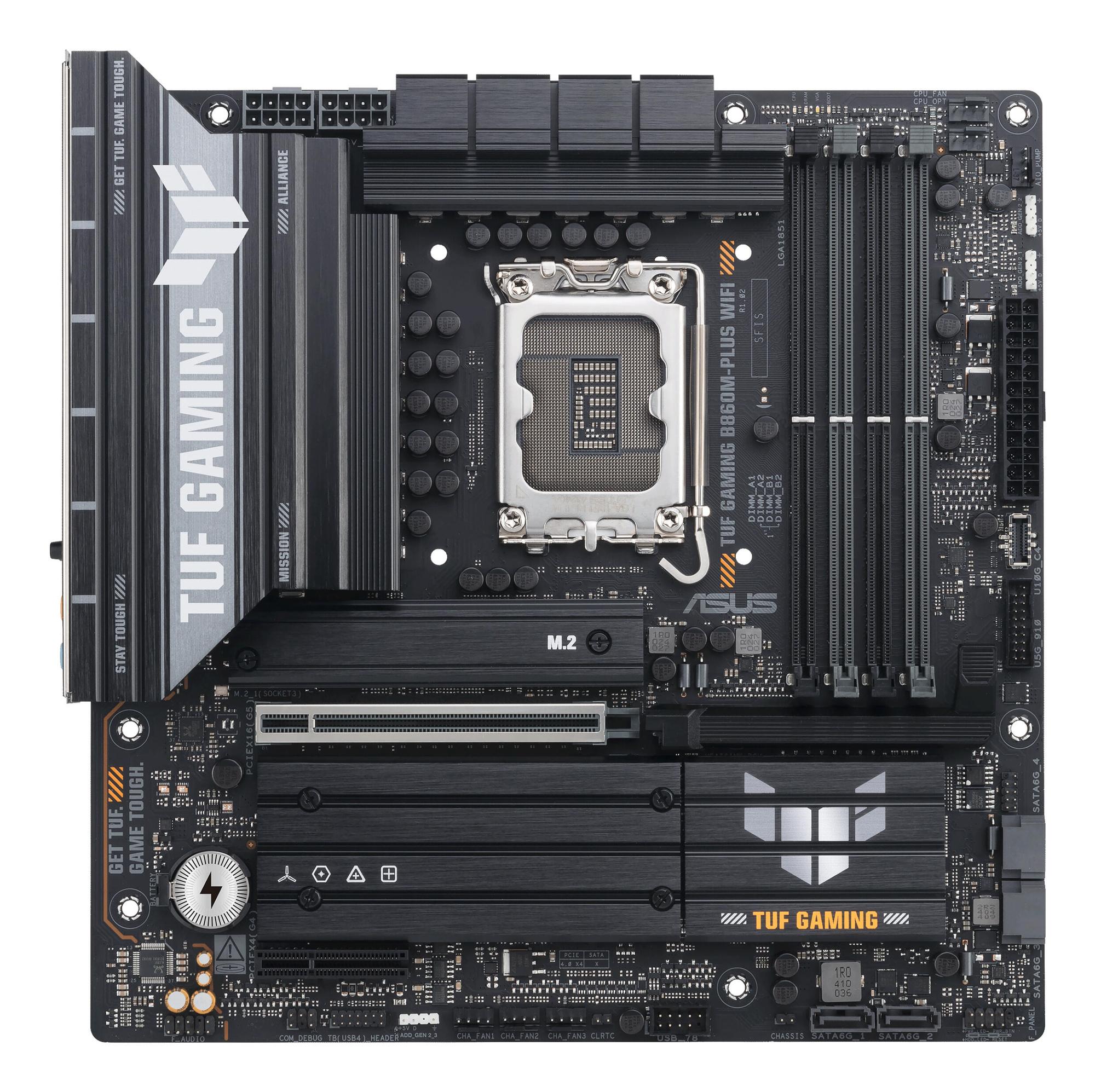 ASUS Mainboard TUF Gaming B860M-Plus WiFi / 90MB1JV0-M0EAY0 Black