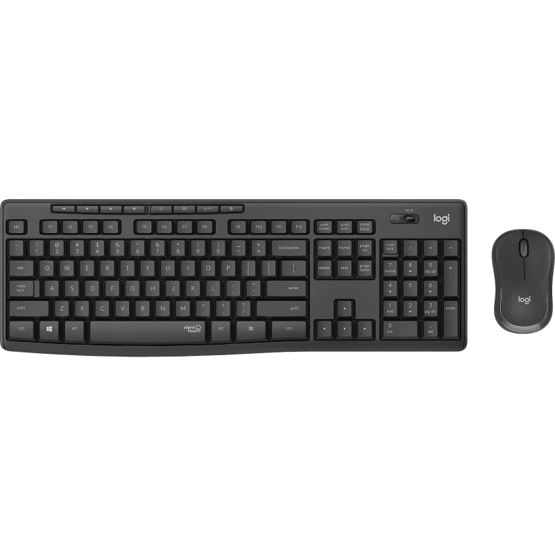 Logitech Maus- und Tastatur-Set MK295 Silent / 920-009794 Schwarz