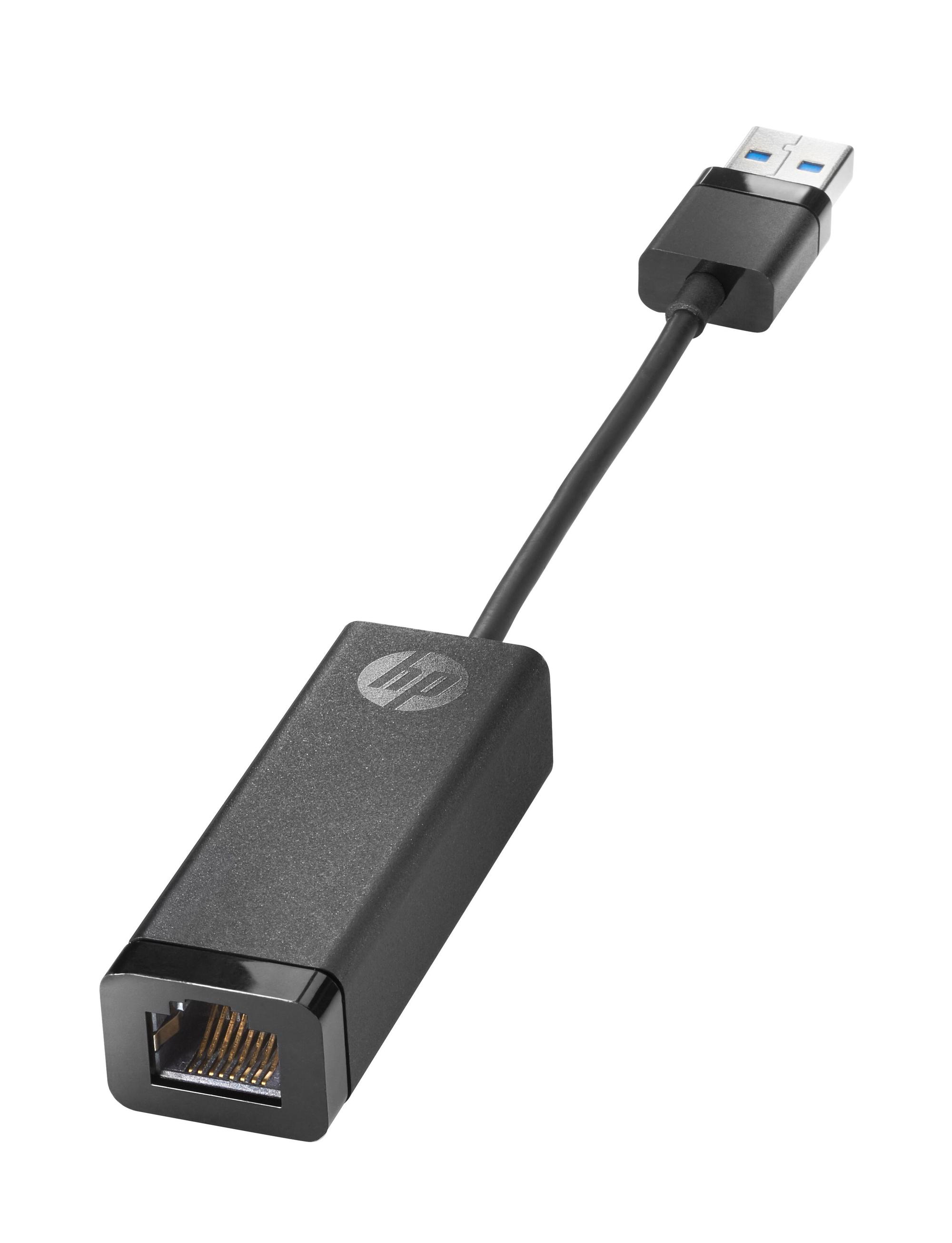 HP Adaptateur Ethernet 4Z7Z7AA Noir