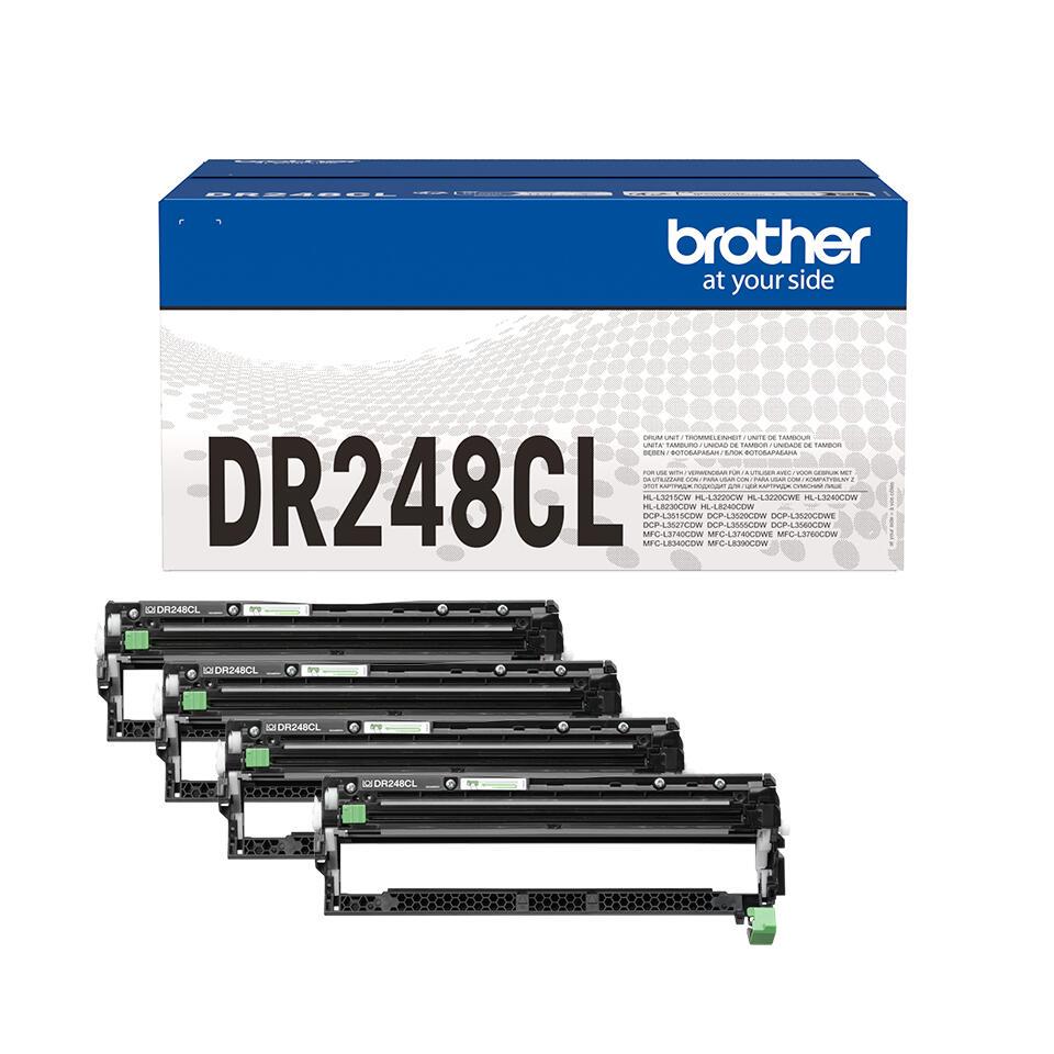 Brother Unité de tambour DR-248CL / DR248CL BK,C,M,Y Standard
