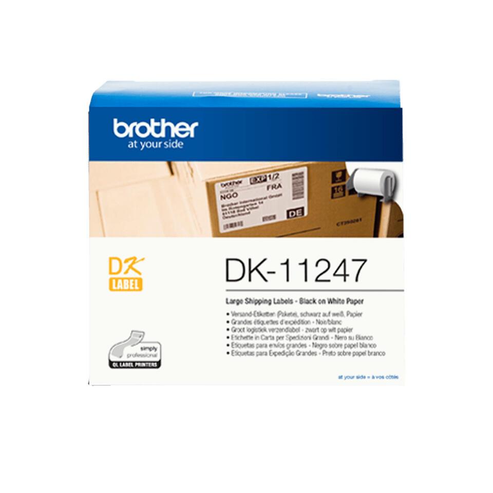 Brother Etiqueta DK-11247 / DK11247 Blanco