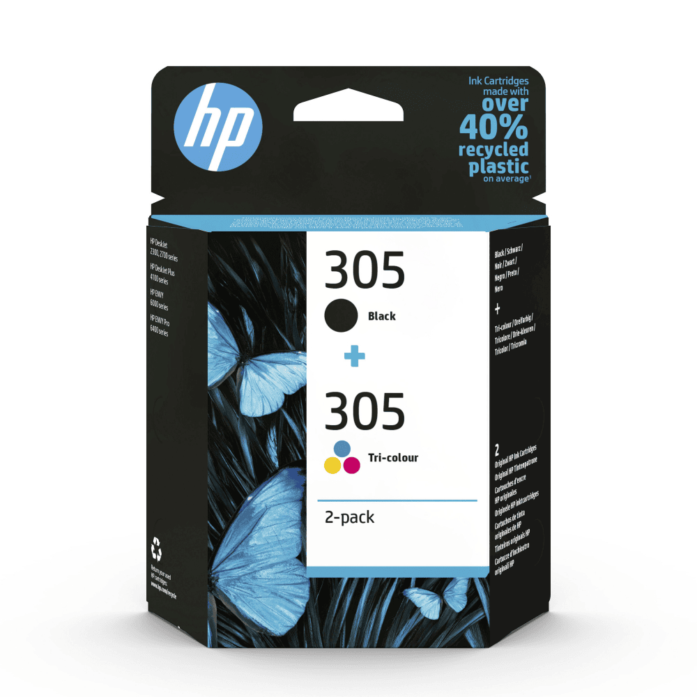 HP Tinte 305 / 6ZD17AE BK,C,M,Y