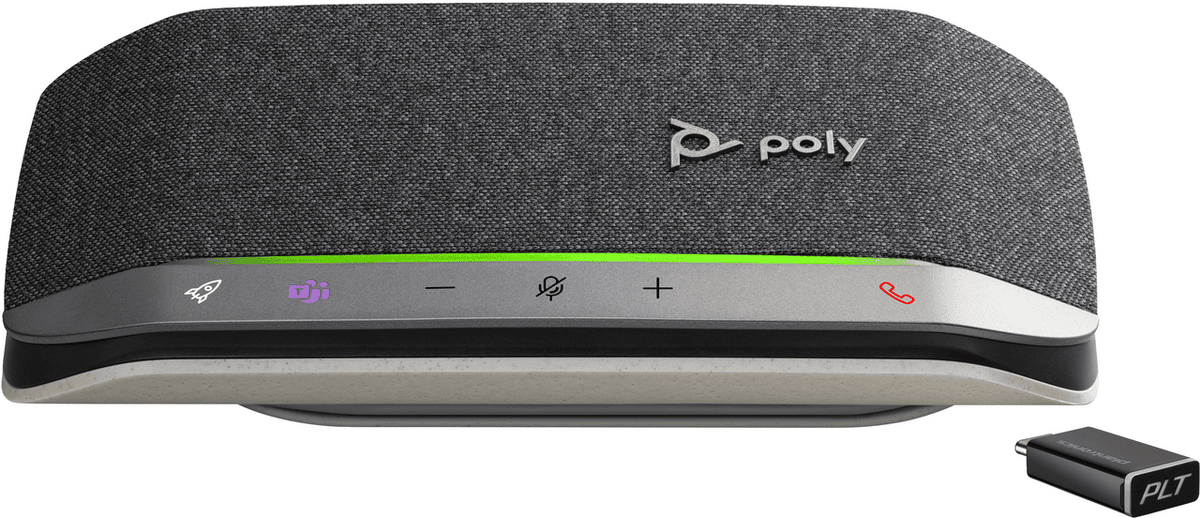 Plantronics/Poly Freisprecheinrichtung Sync 20+ MS / 772D1AA Schwarz
