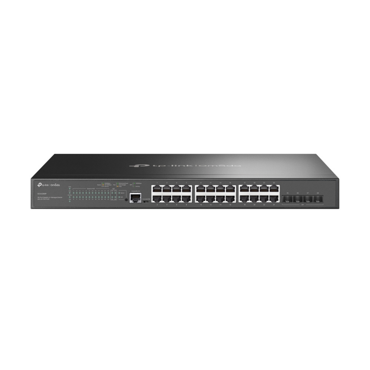 TP-LINK Interruptor TL-SG3428MP Negro