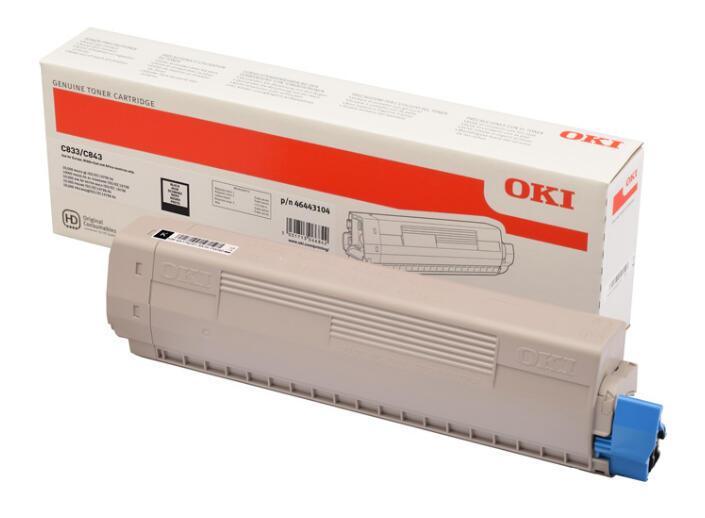 OKI Toner ES8433 / 46443120 Nero