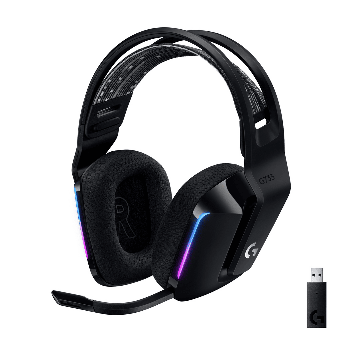 Logitech Headset G733 Lightspeed / 981-000864 Schwarz