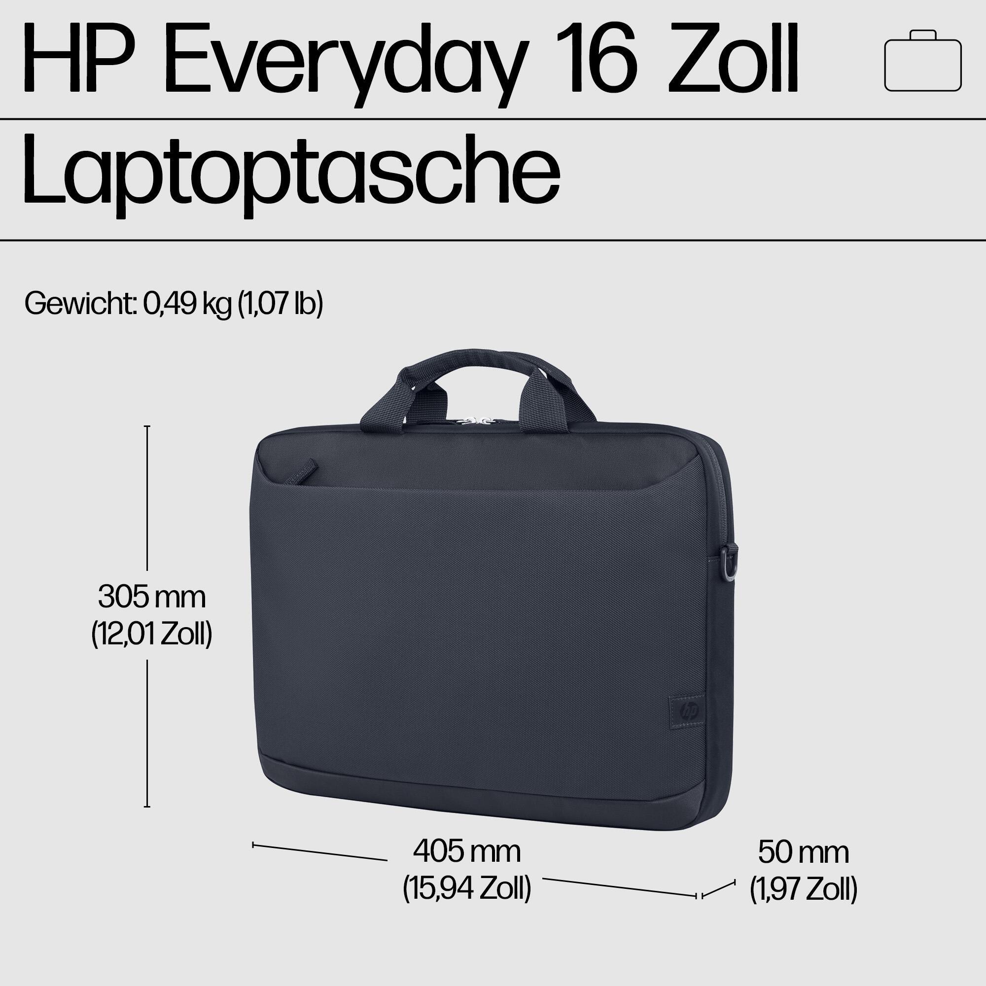 HP Notebook case Everyday 16" / A08JTAA Black