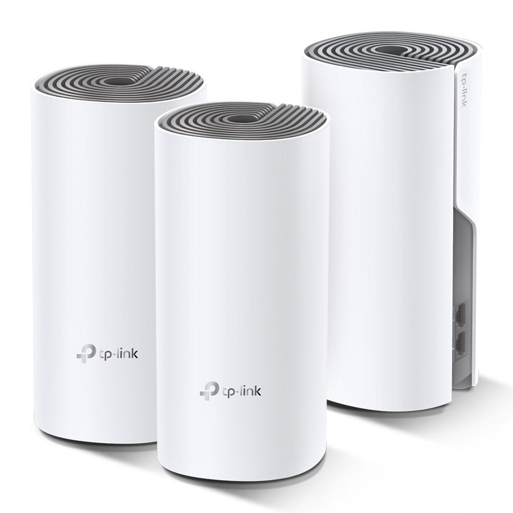 TP-Link Sistema WLAN en malla E4 / DECO E4(3-PACK) Blanco, gris 3-Pack