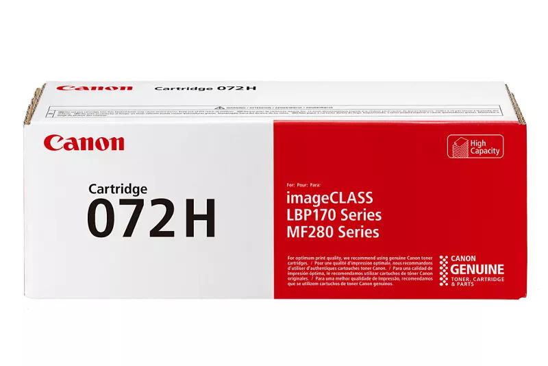 Canon Toner 072 H / 5648C002 Schwarz XL