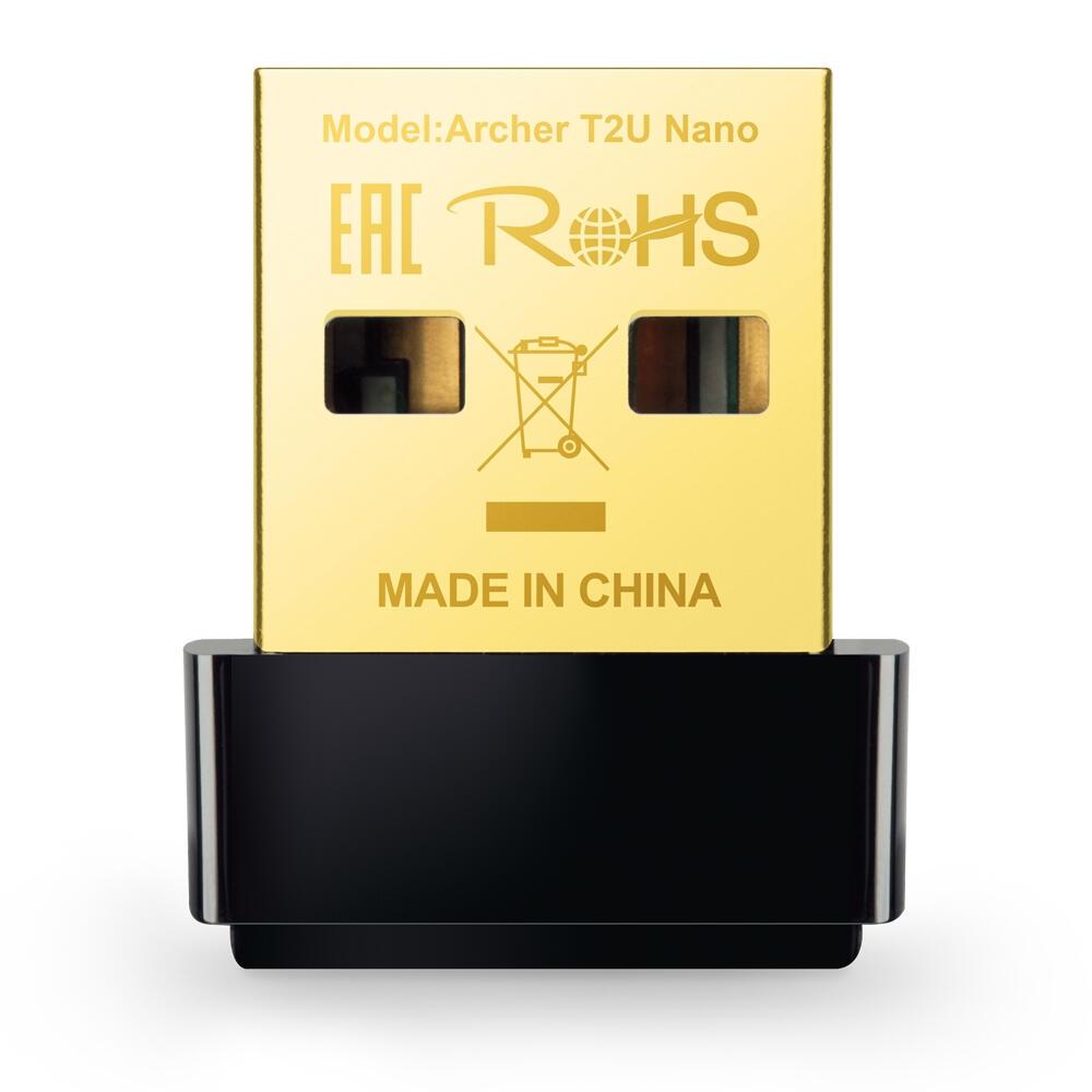 TP-Link USB WLAN-Antenne T2U Nano / ARCHER T2U NANO Schwarz